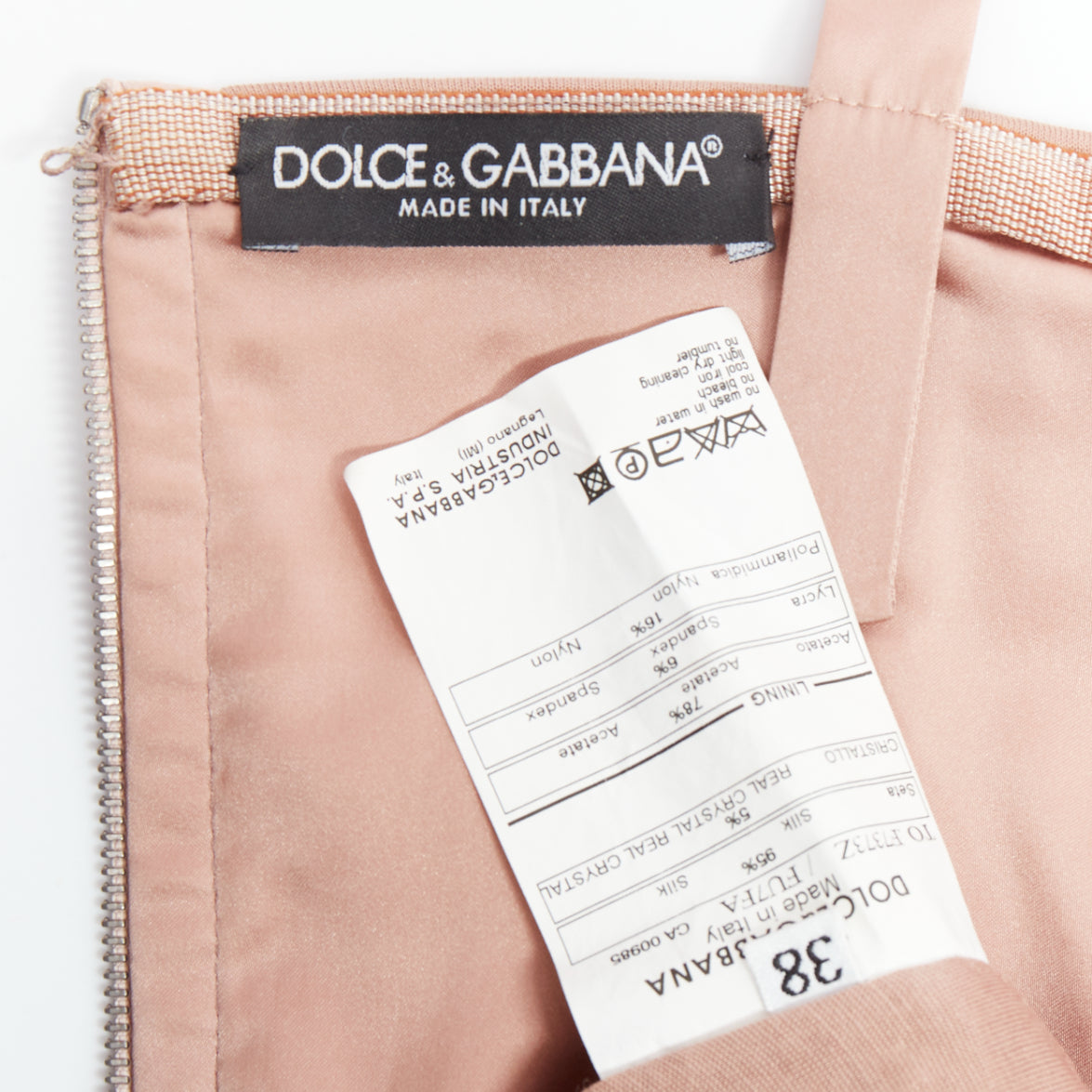 Dolce & Gabbana Crystal Ruched Bustier - Image 10