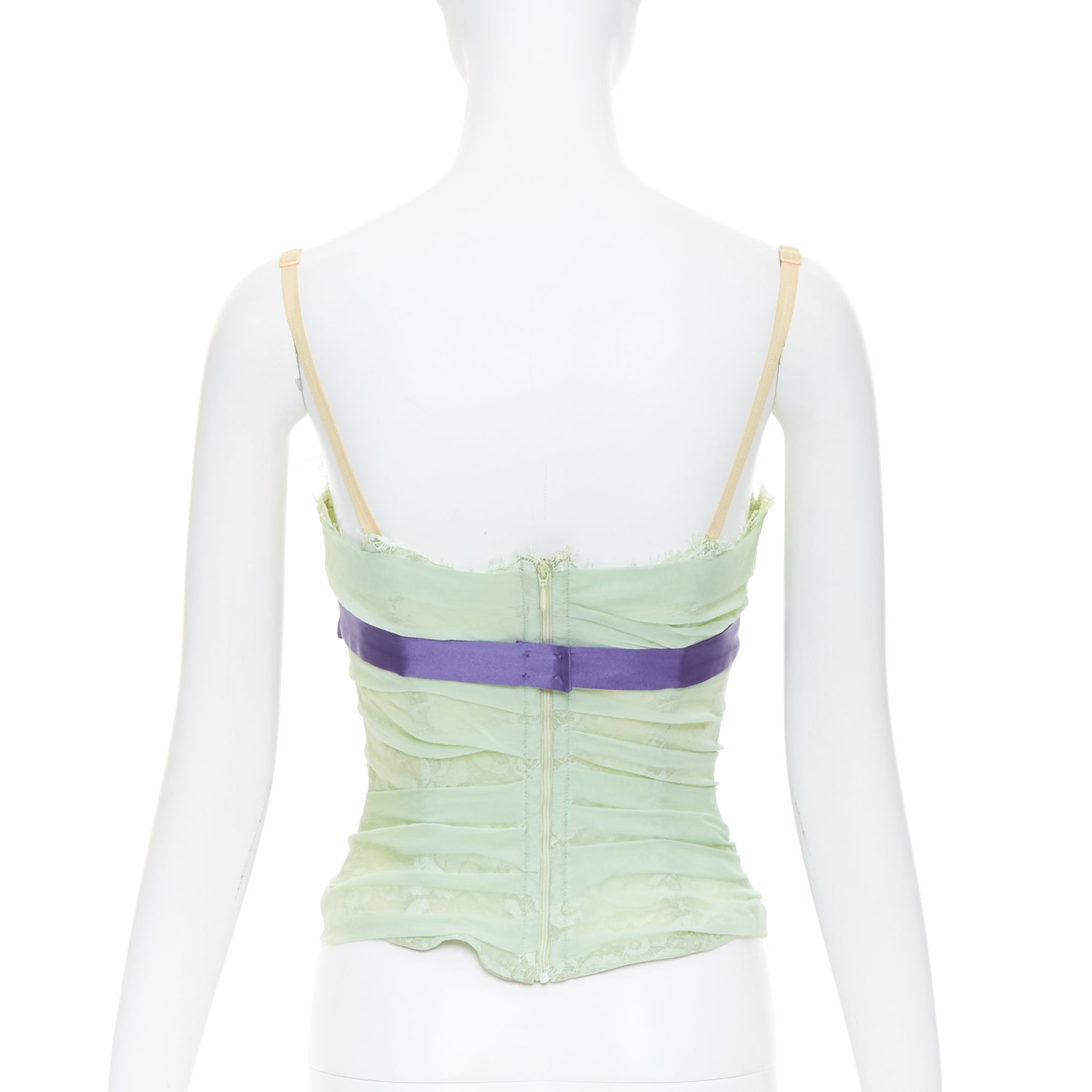 Dolce & Gabbana Flower Applique Bustier - Side view