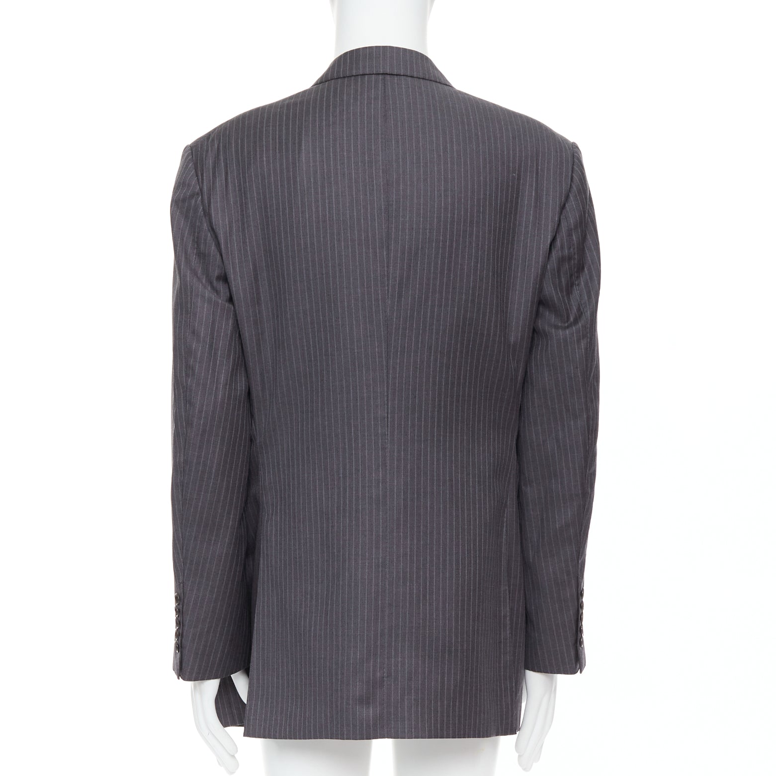 Tom Ford Pinstripe Flap Blazer - Side view
