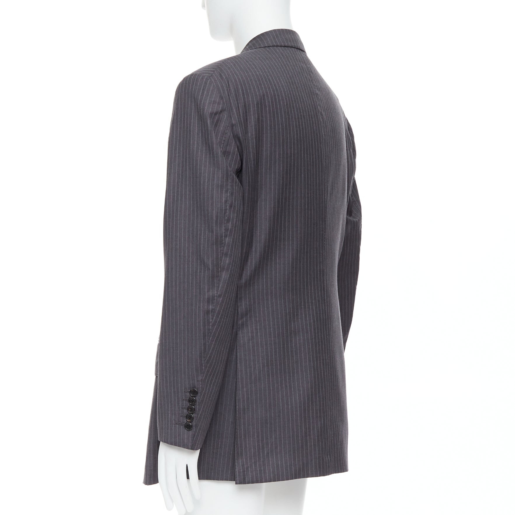 Tom Ford Pinstripe Flap Blazer - Detail 1
