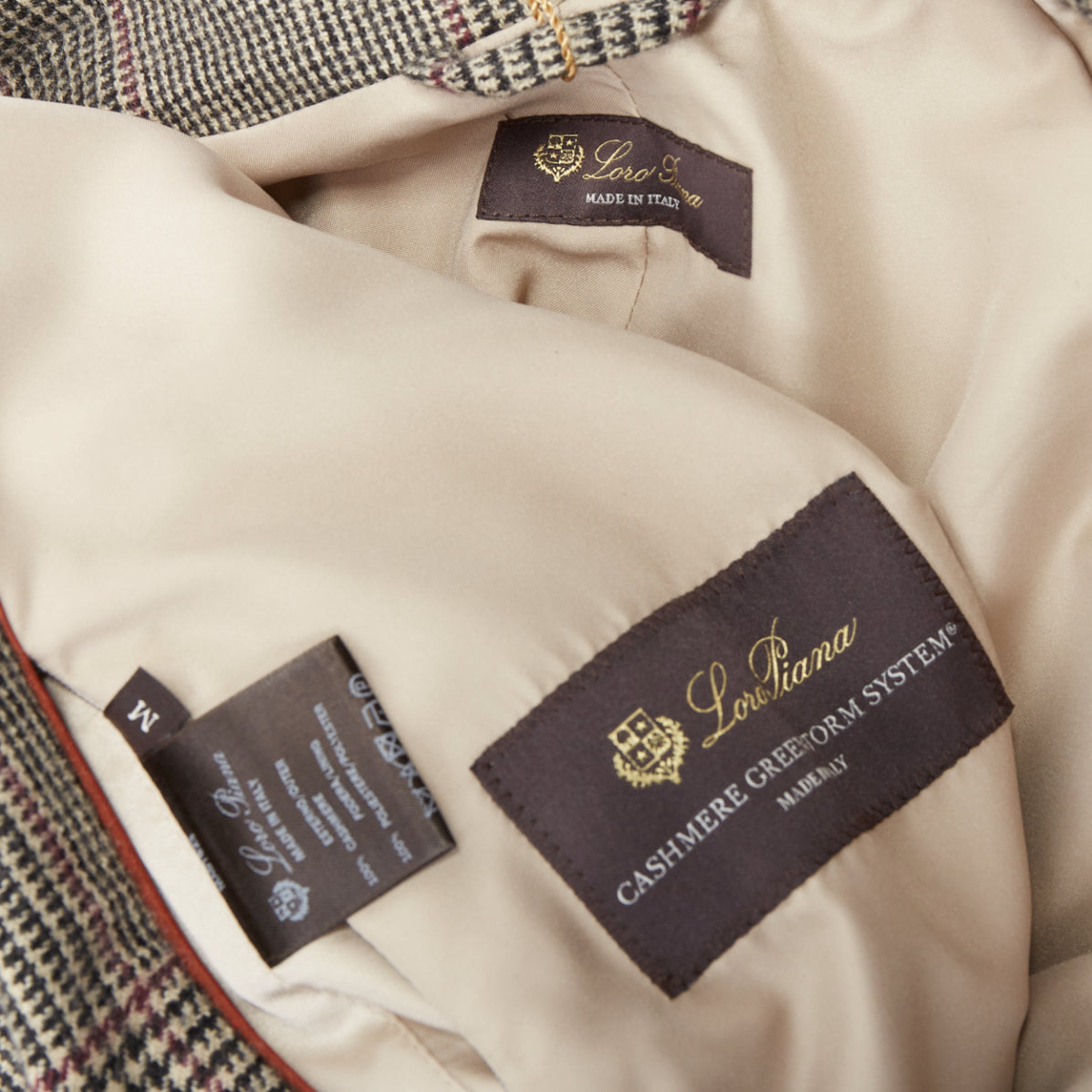 Loro Piana Green Herringbone Coat - Image 10