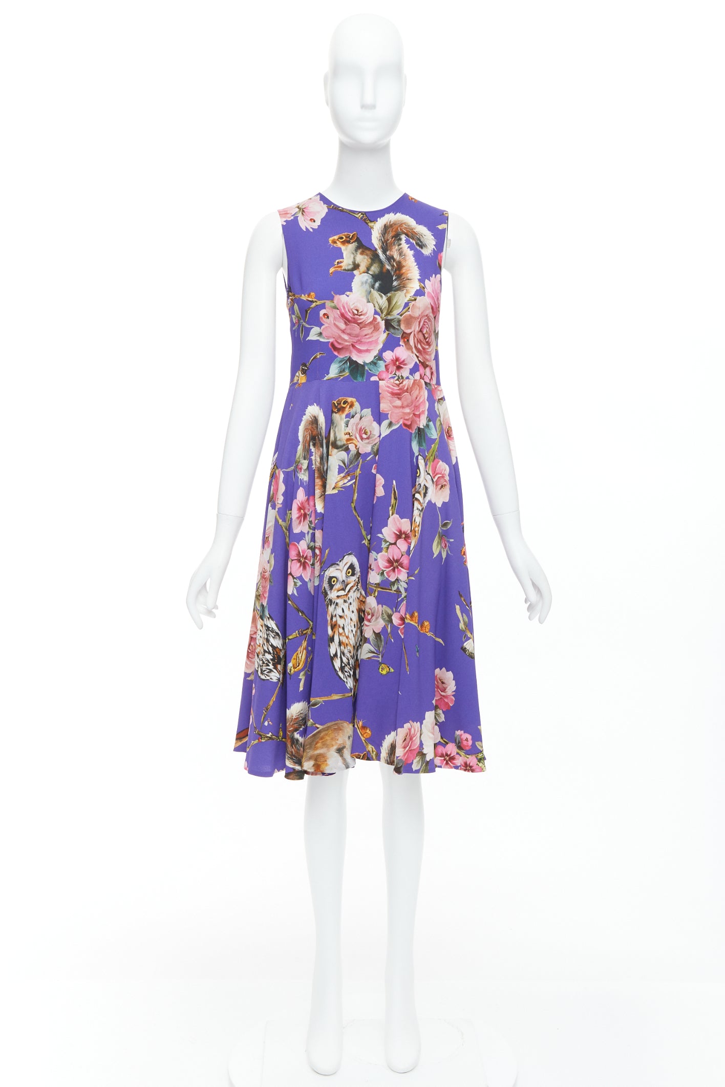 Dolce & Gabbana Squirrel Garden Dress - Image 11