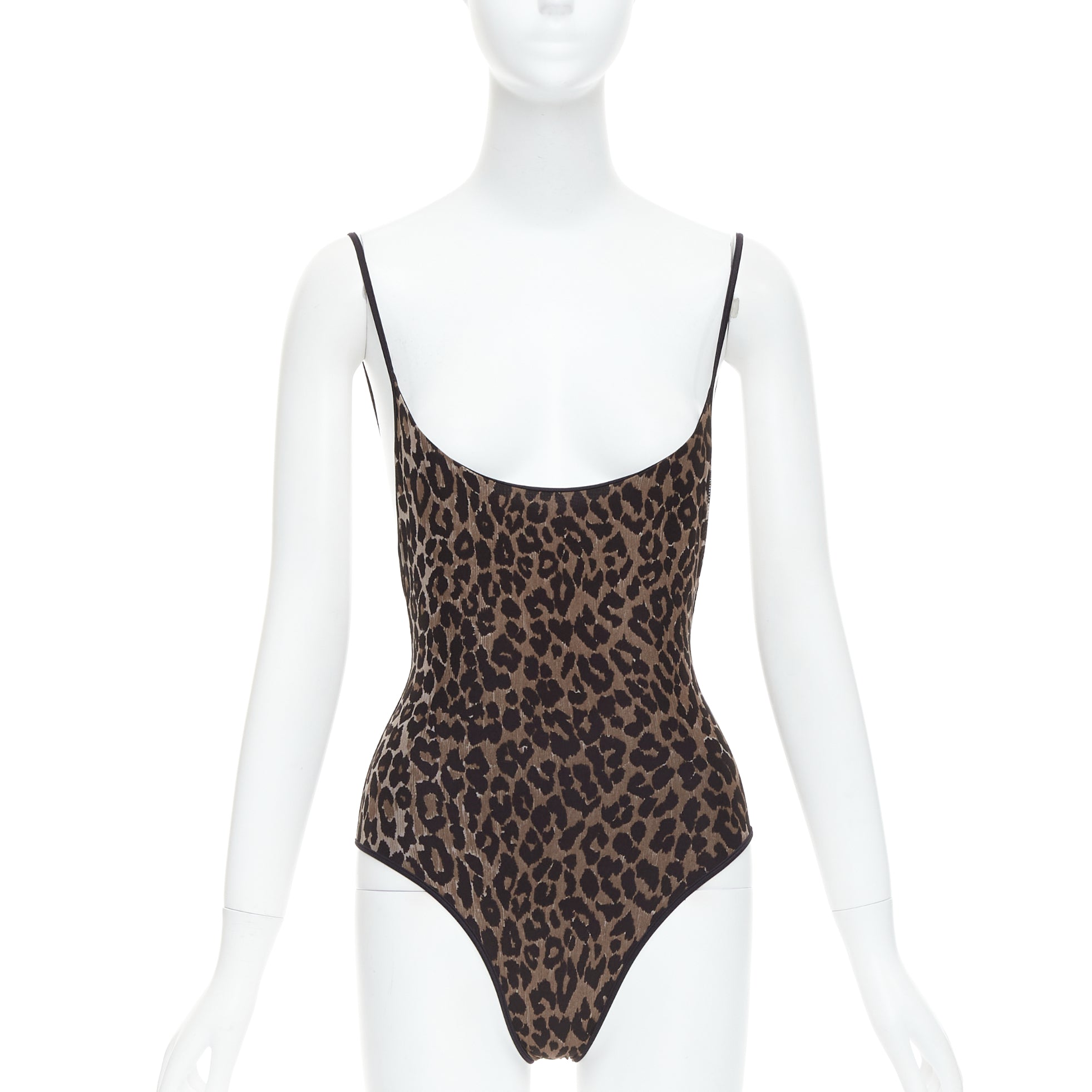 Dolce & Gabbana Leopard Print Swimsuit