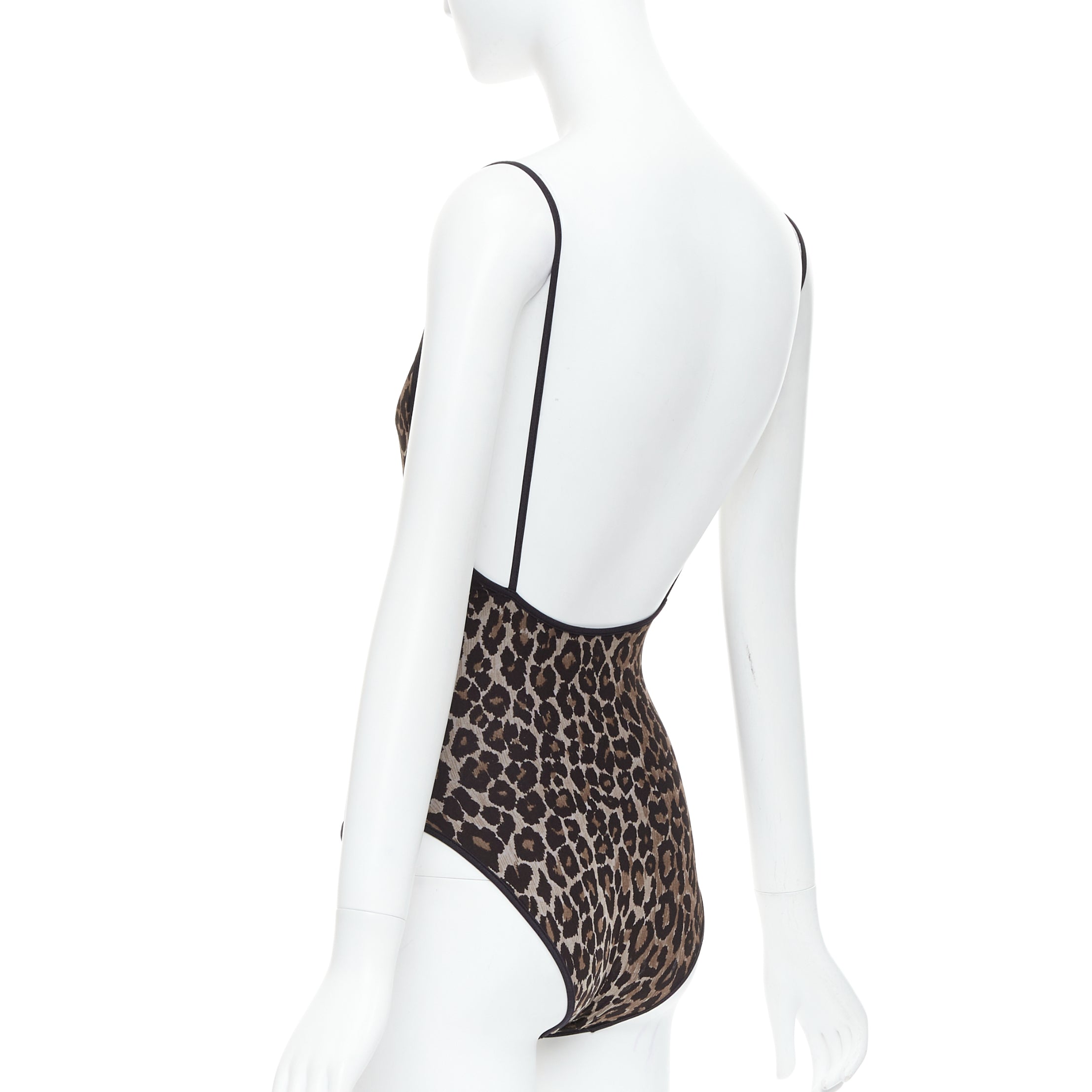 Dolce & Gabbana Leopard Print Swimsuit - Side view