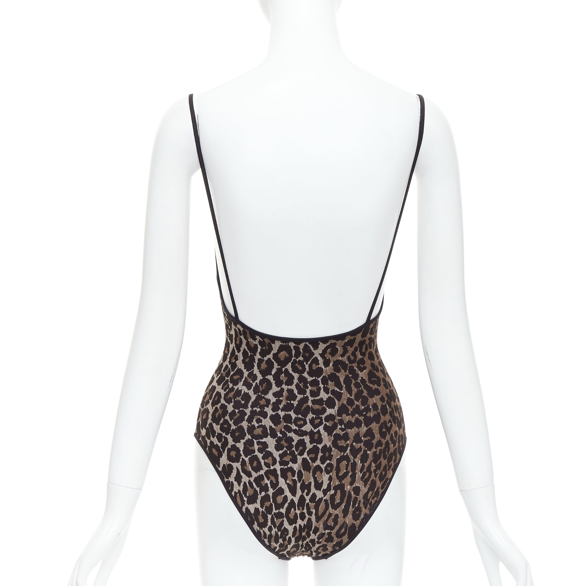 Dolce & Gabbana Leopard Print Swimsuit - Detail 1