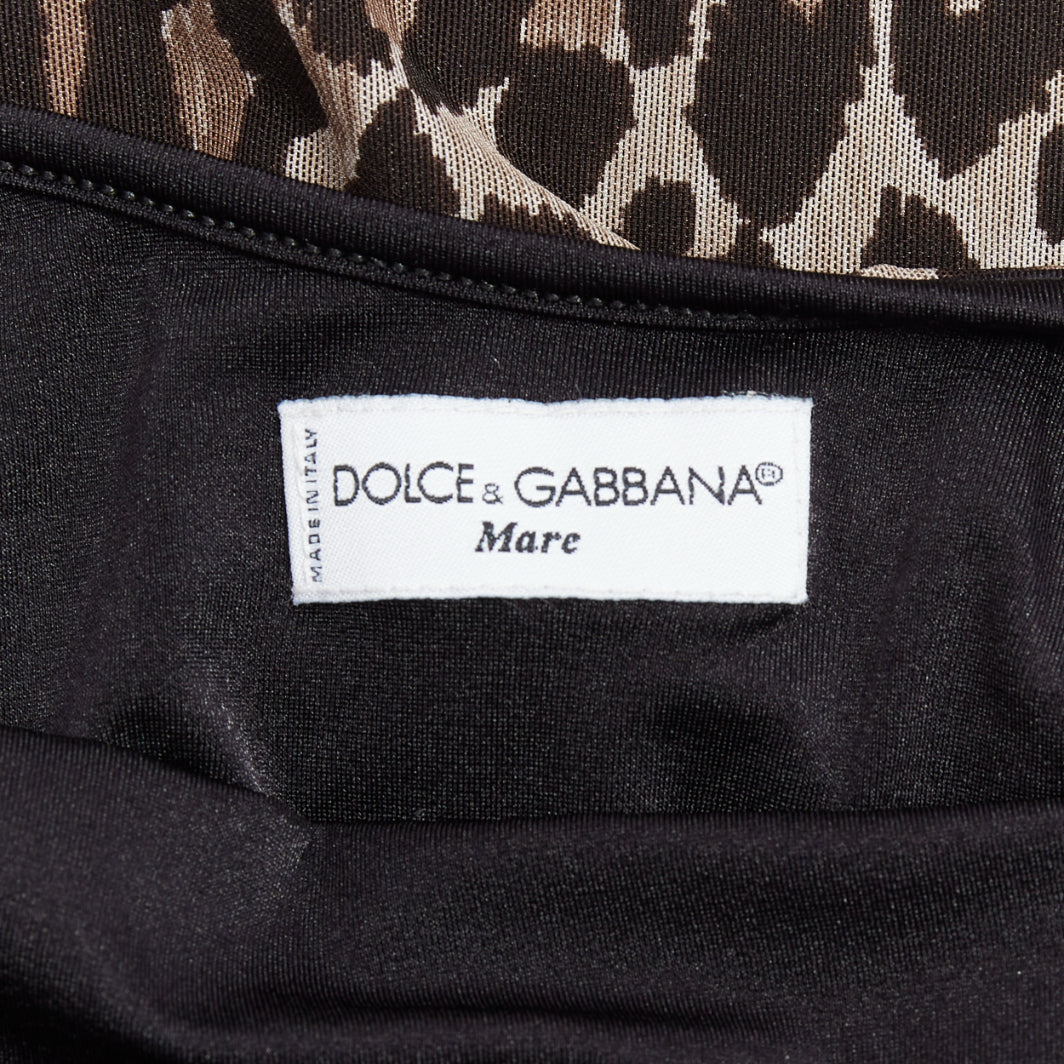 Dolce & Gabbana Leopard Print Swimsuit - Image 10