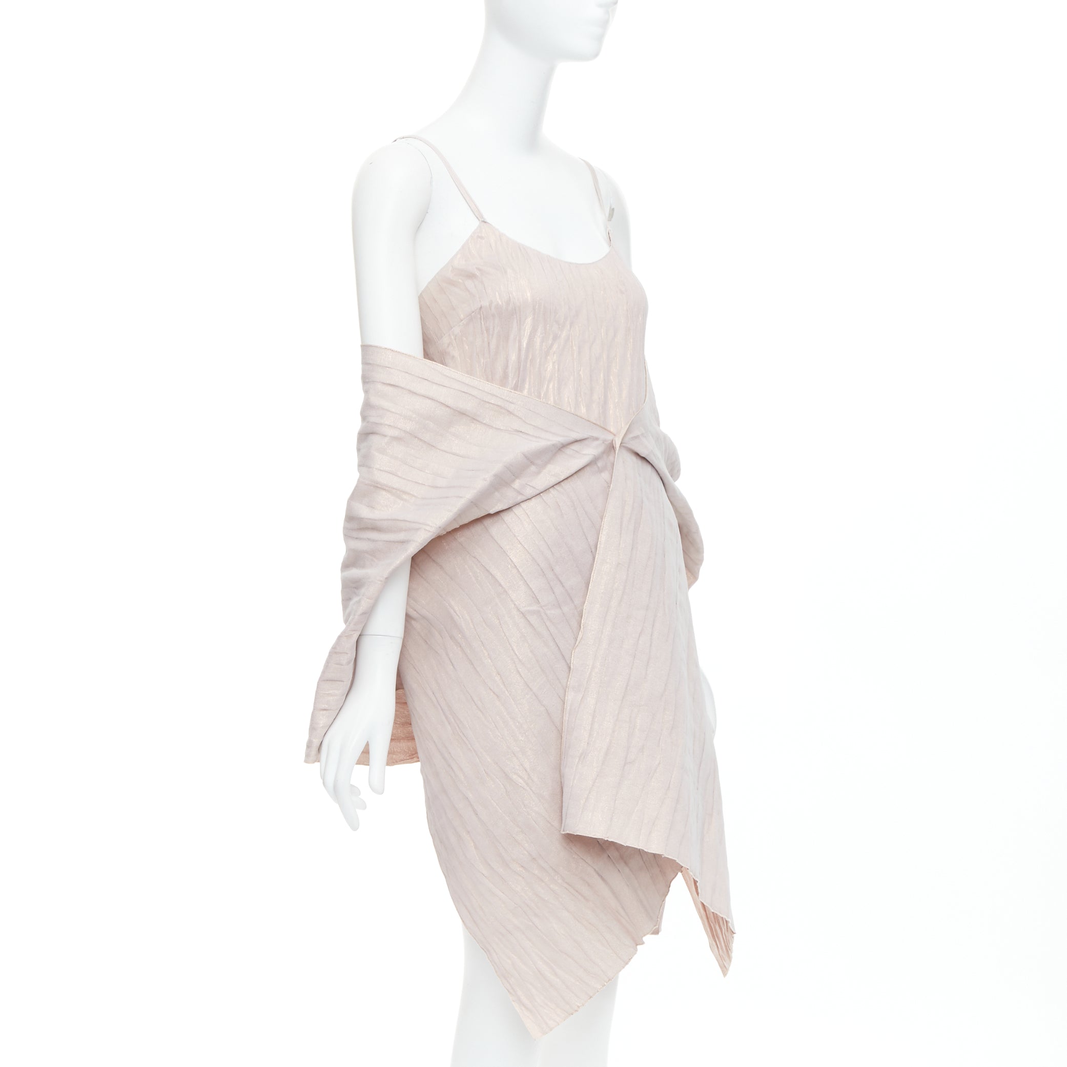 Romeo Gigli Slip Dress Shawl - Image 6