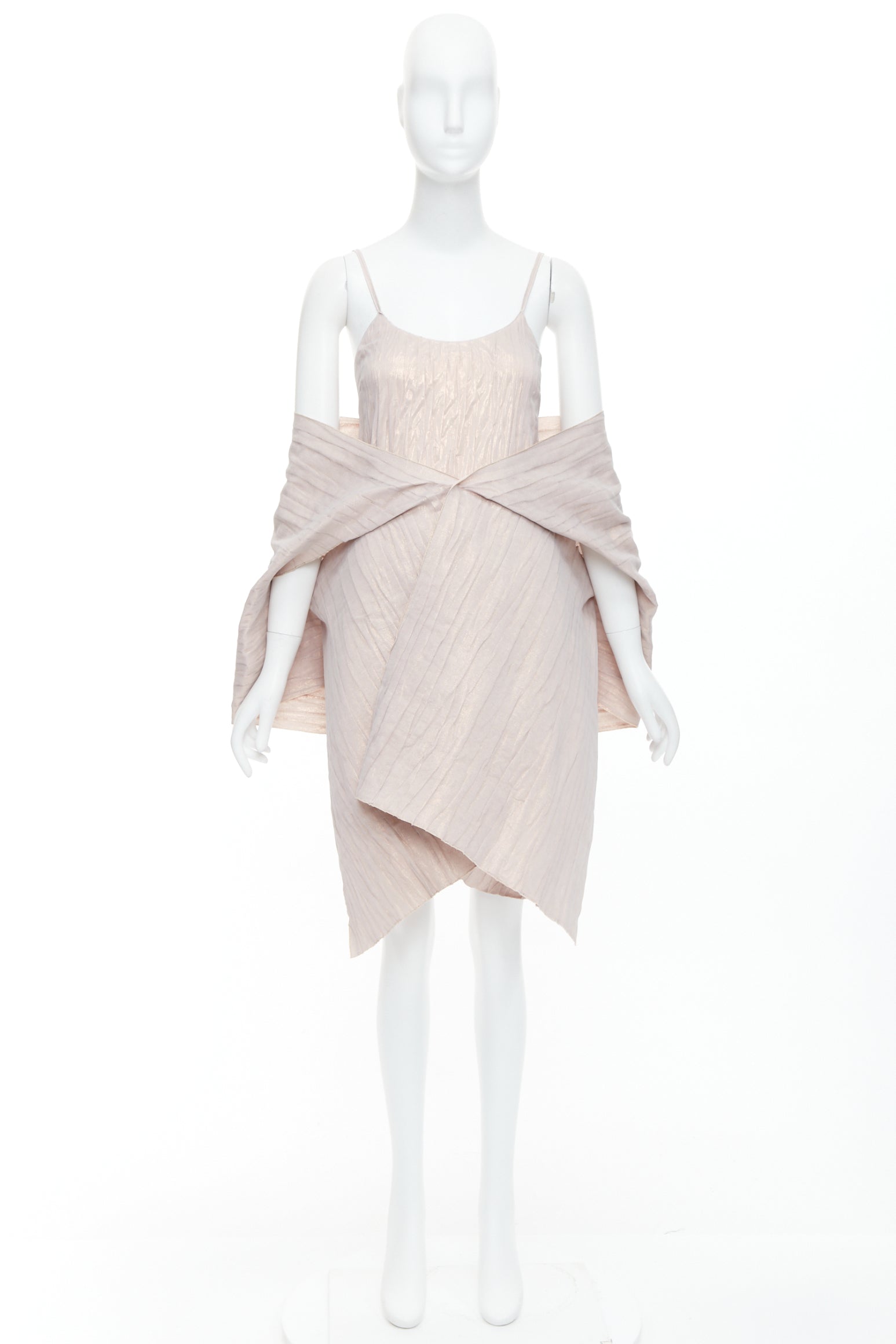 Romeo Gigli Slip Dress Shawl - Image 13
