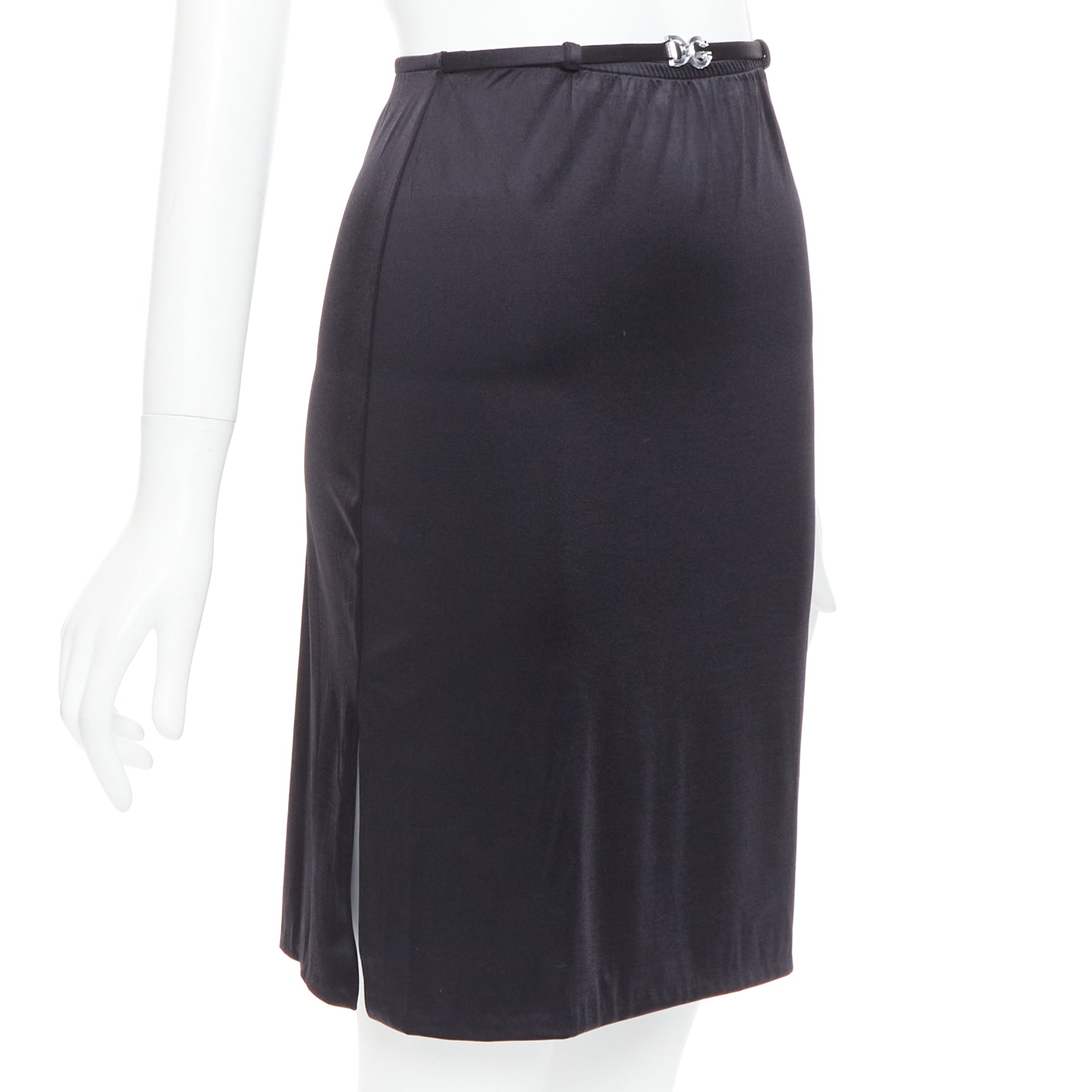 Dolce & Gabbana Logo Resin Skirt - Image 6