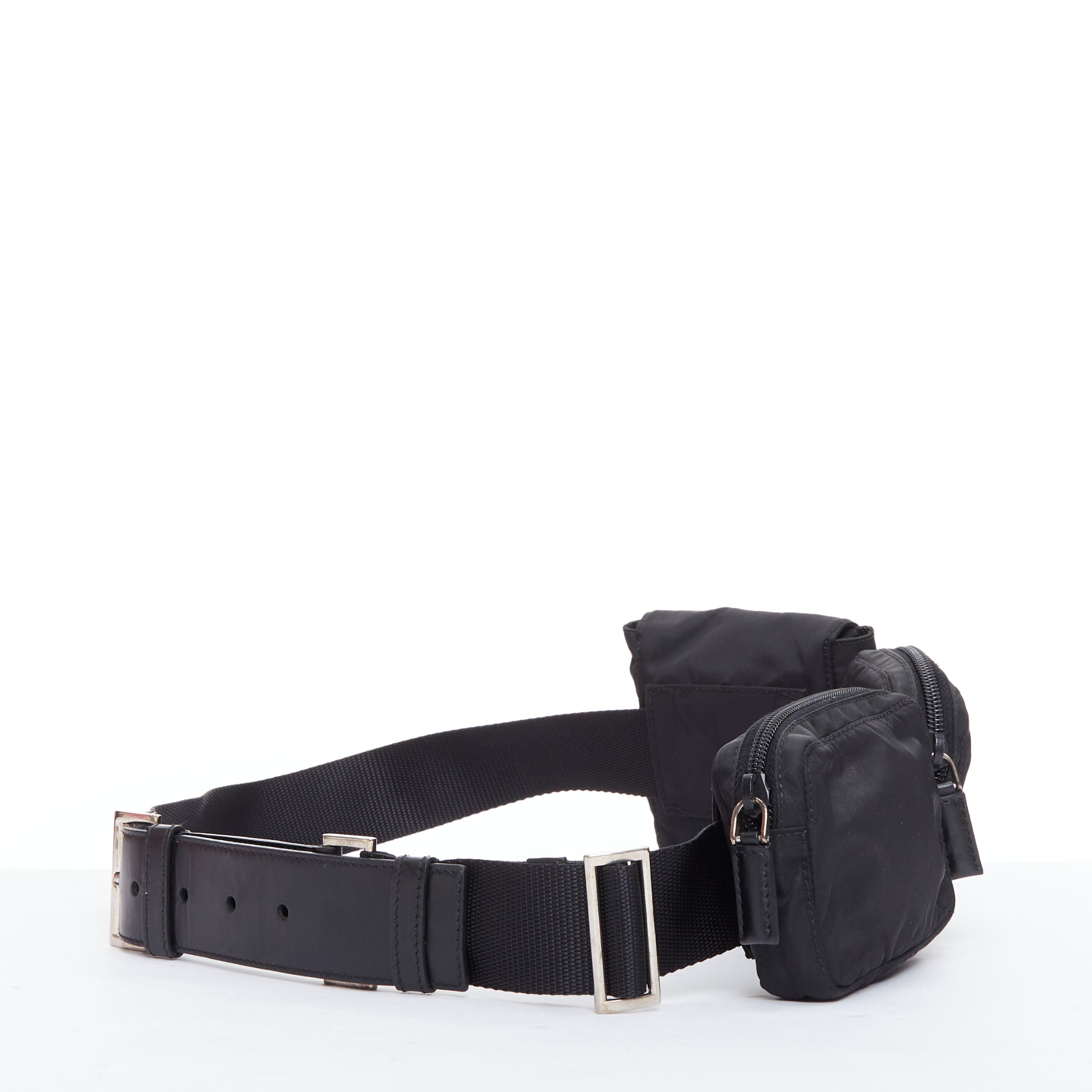 Prada Nylon Triple Waist Bag - Image 6