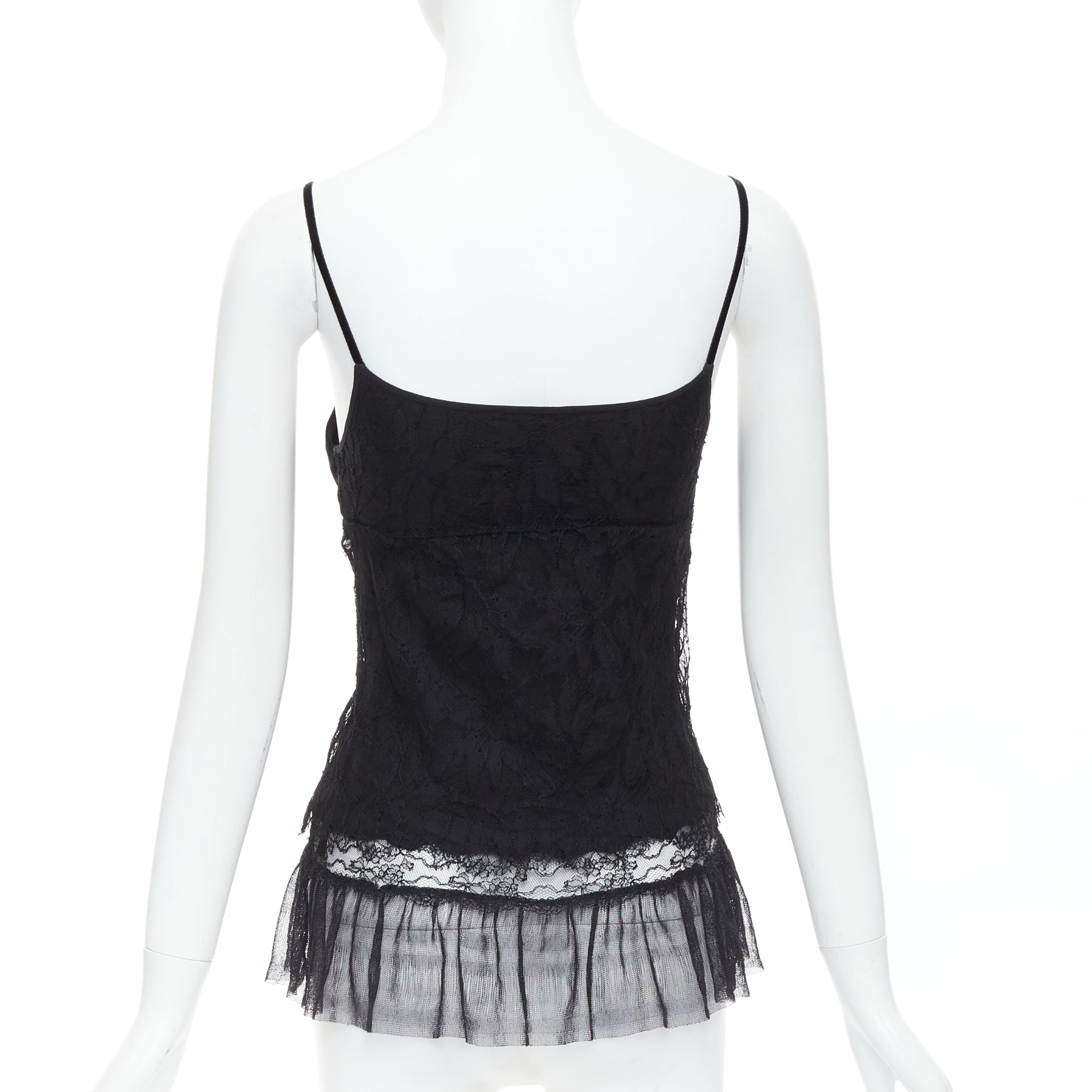 La Perla Silk Lace Negligee - Side view