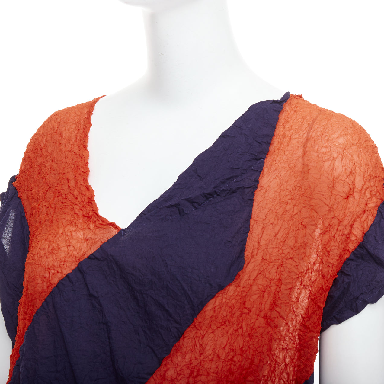 Issey Miyake Graphic Asymmetric Dress - Detail 2