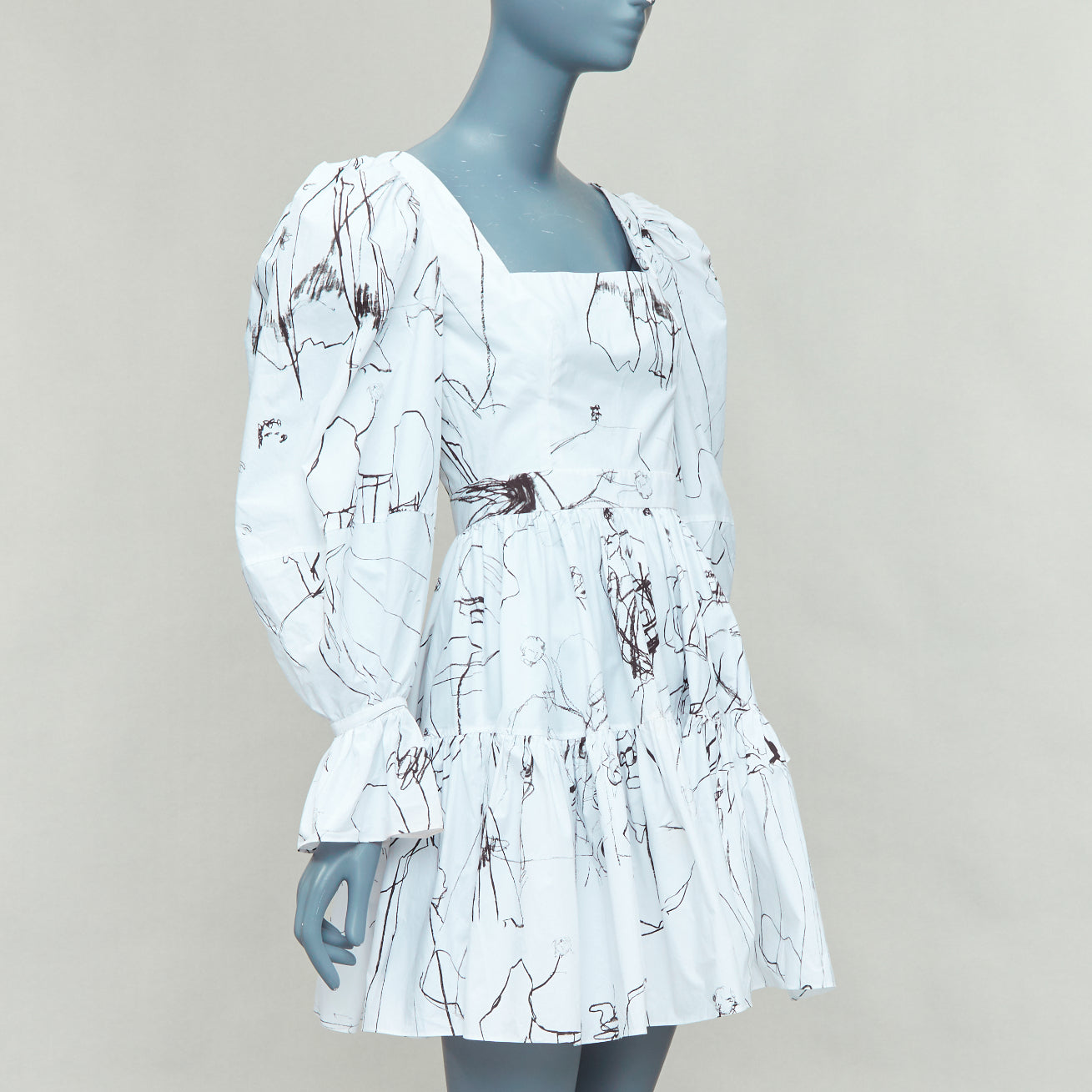 Alexander Mcqueen Sketch Puff Dress - Image 6