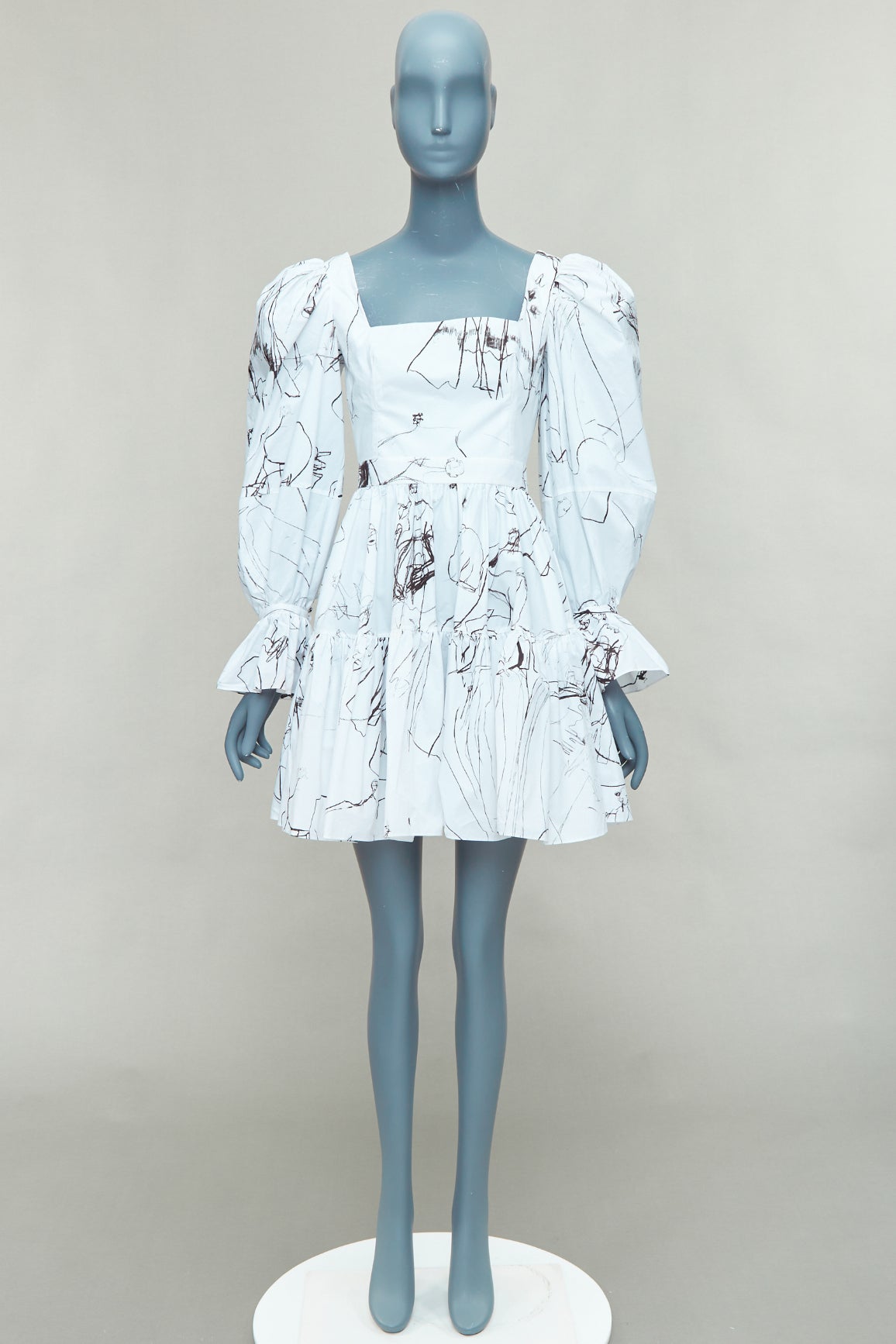 Alexander Mcqueen Sketch Puff Dress - Image 11