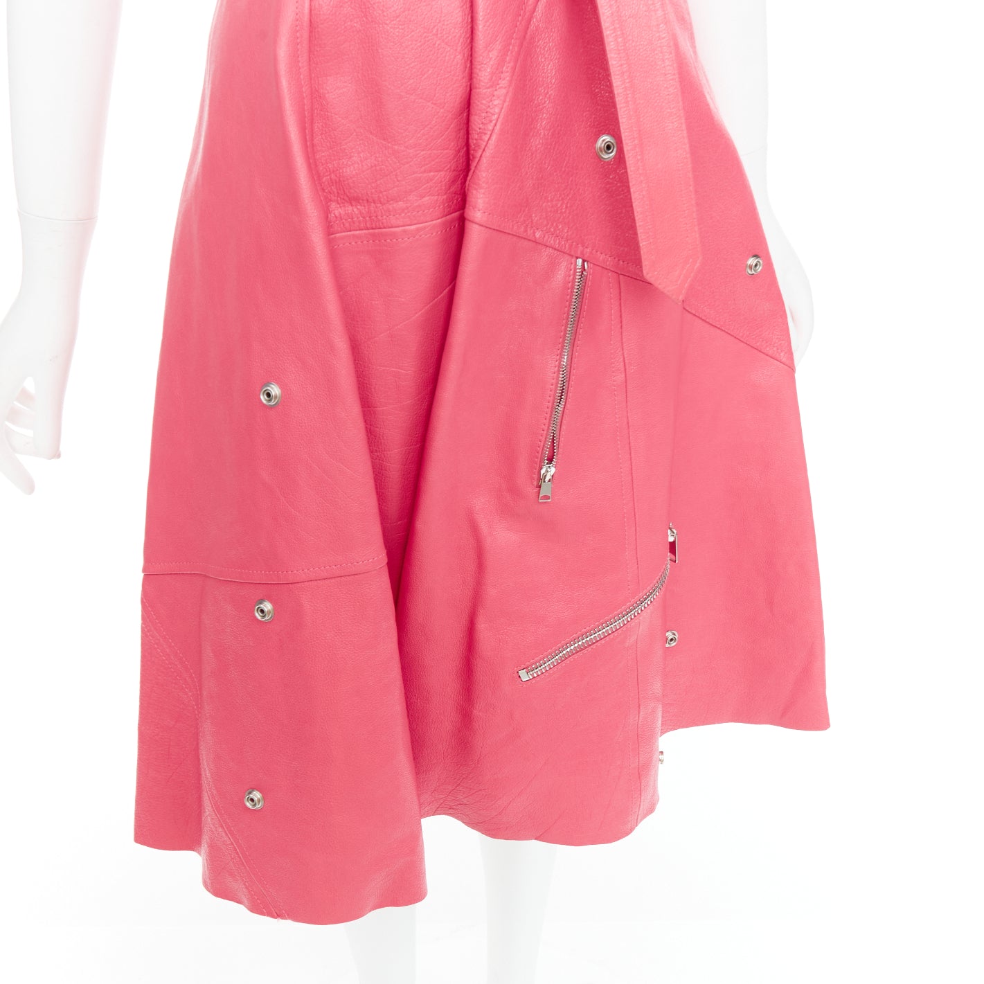 Alexander Mcqueen Biker Zip Dress - Image 10