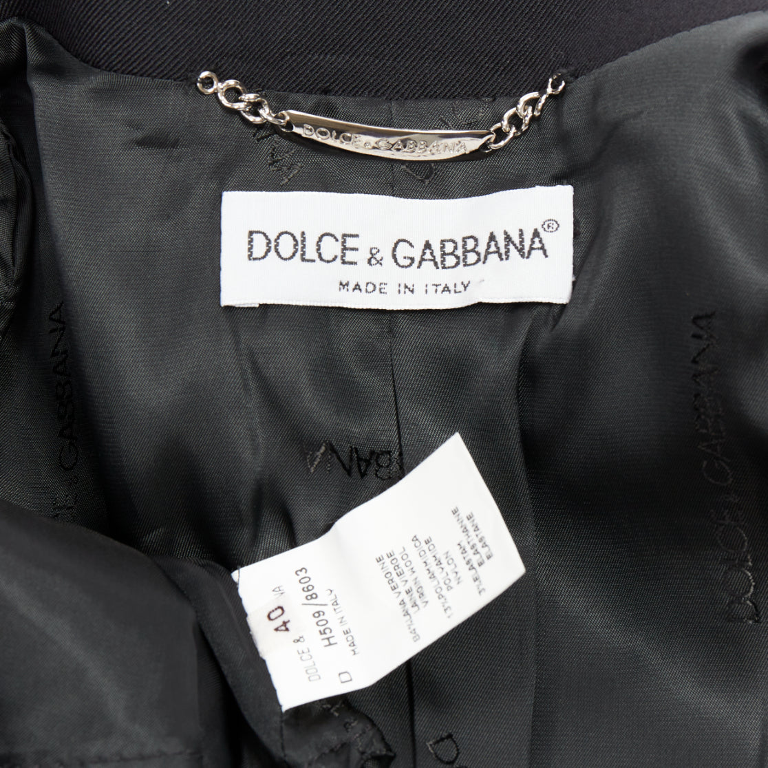 Dolce & Gabbana Wool Blend Dress - Image 10
