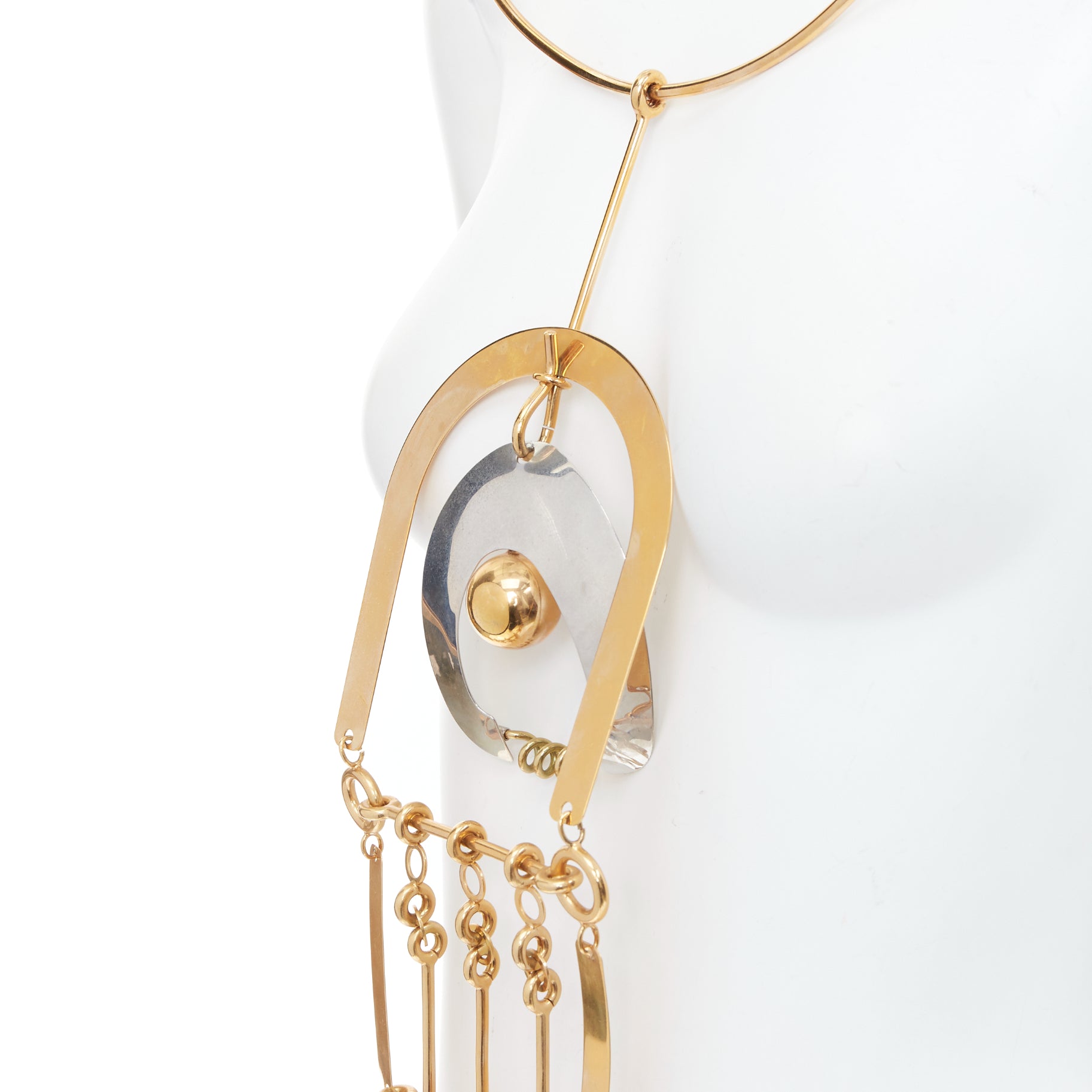 Maison Martin Margiela Tribal Collar Necklace - Back view