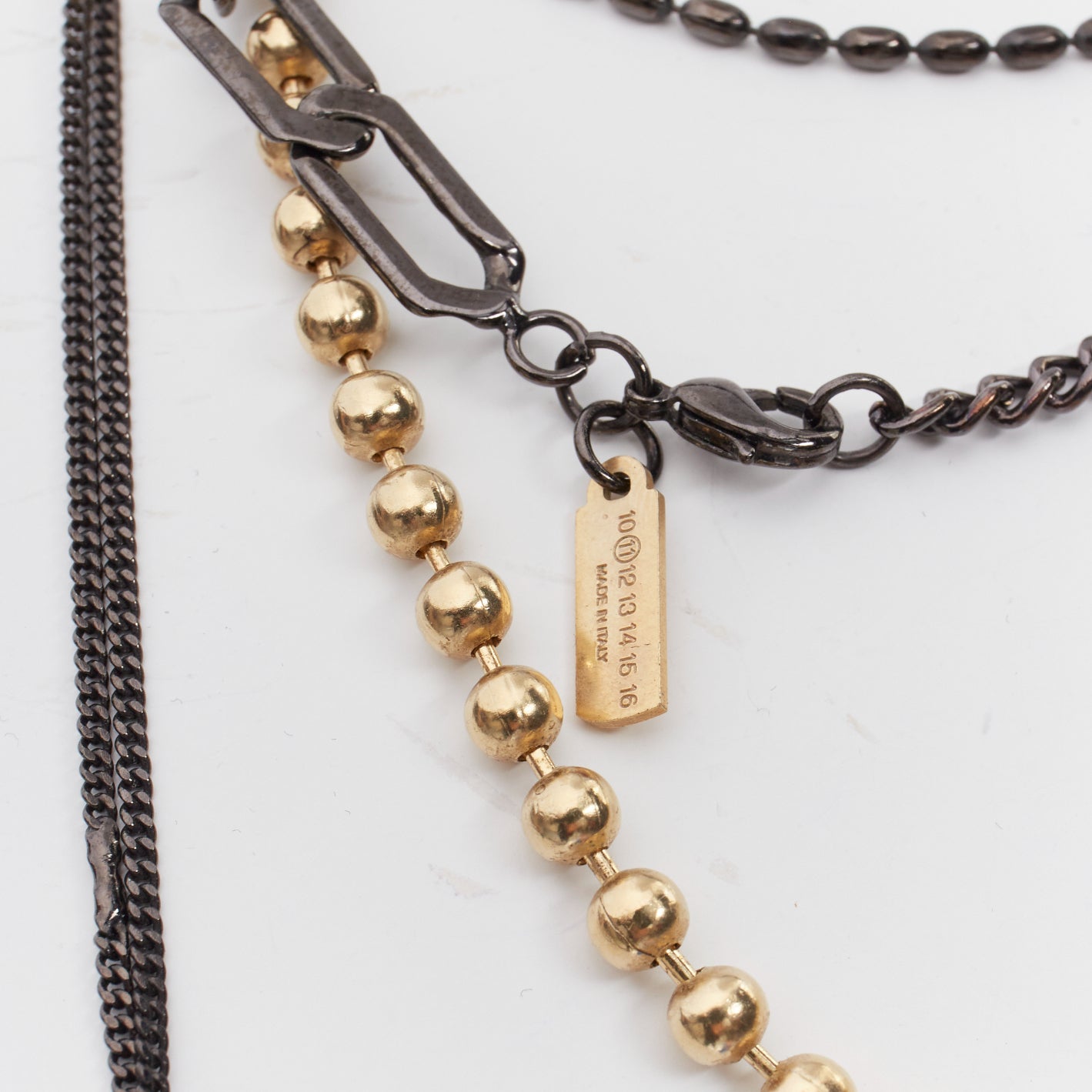 Maison Martin Margiela Deconstructed Necklace - Detail 1