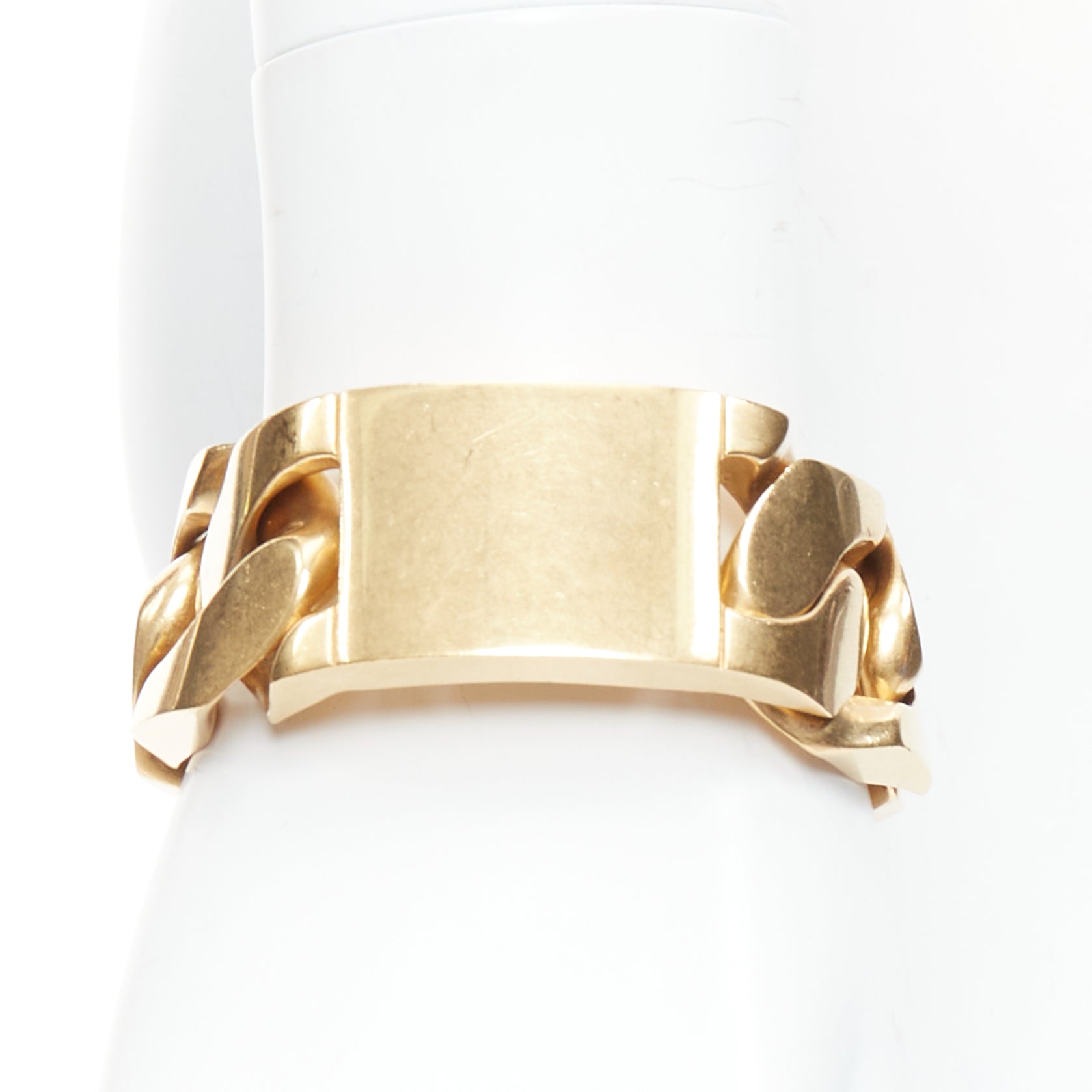 Celine Gold Chunky Chain Bracelet
