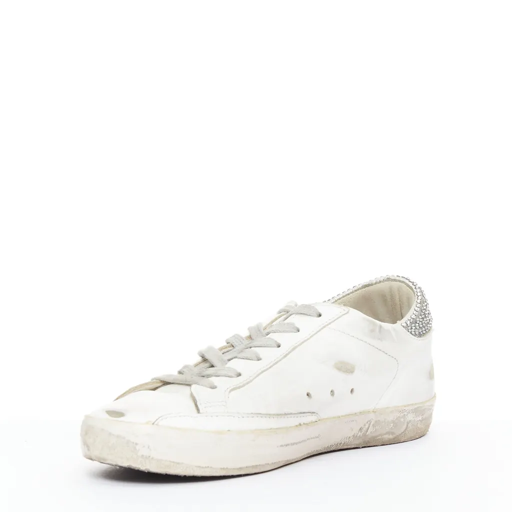 Golden Goose Super Star White Leather Very good - Model View