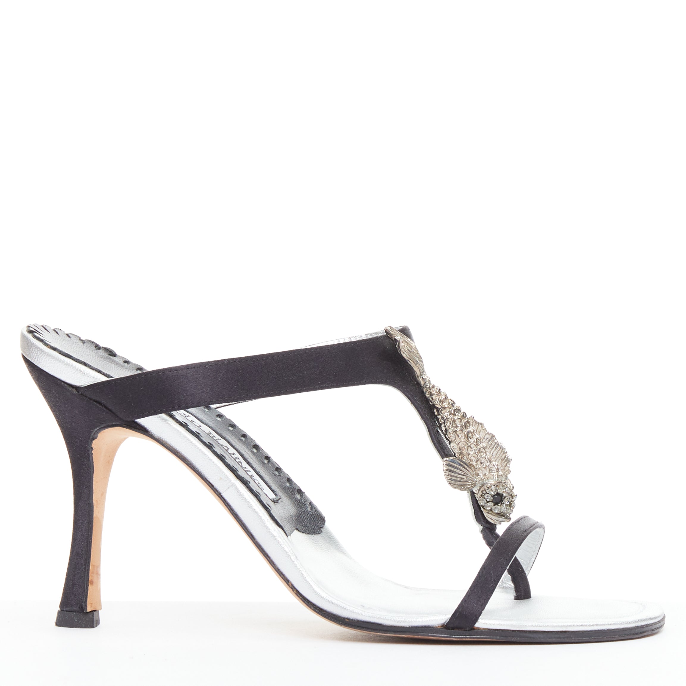 Manolo Blahnik Koi Fish Sandals - Back view