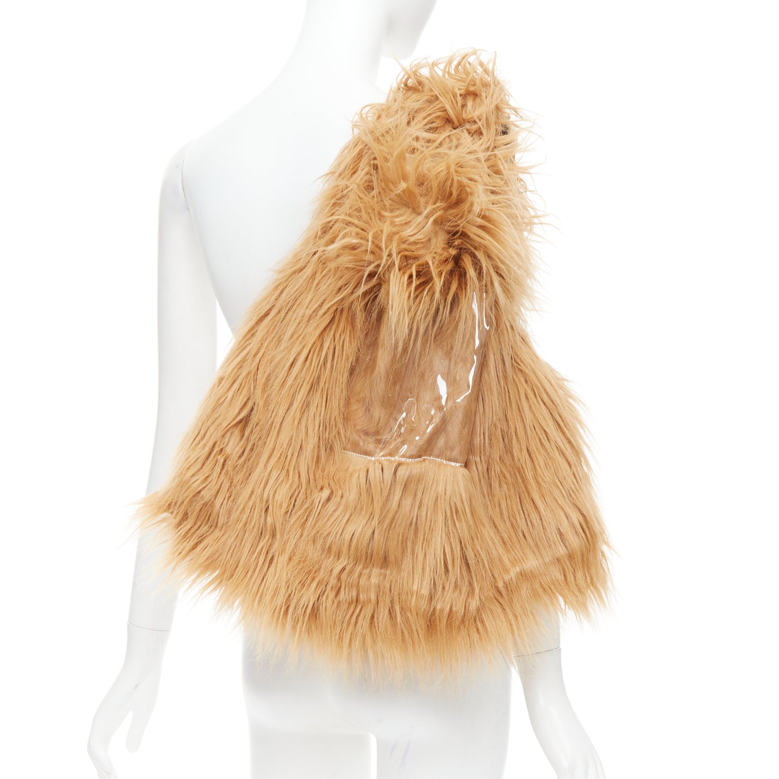 Maison Margiela Faux Fur Tote Bag - Back view
