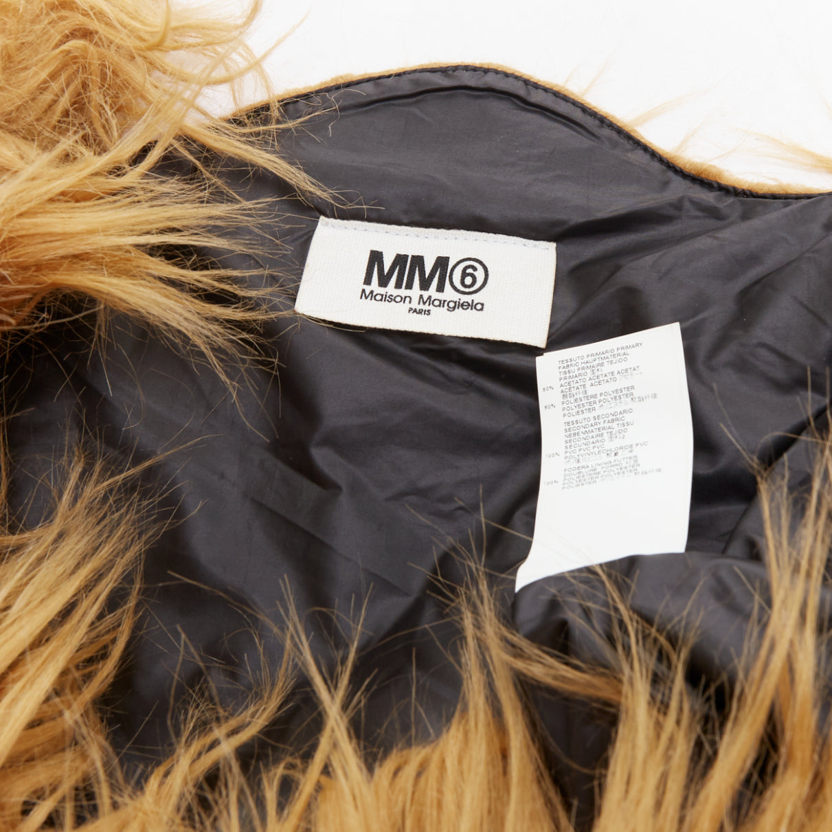 Maison Margiela Faux Fur Tote Bag - Image 11