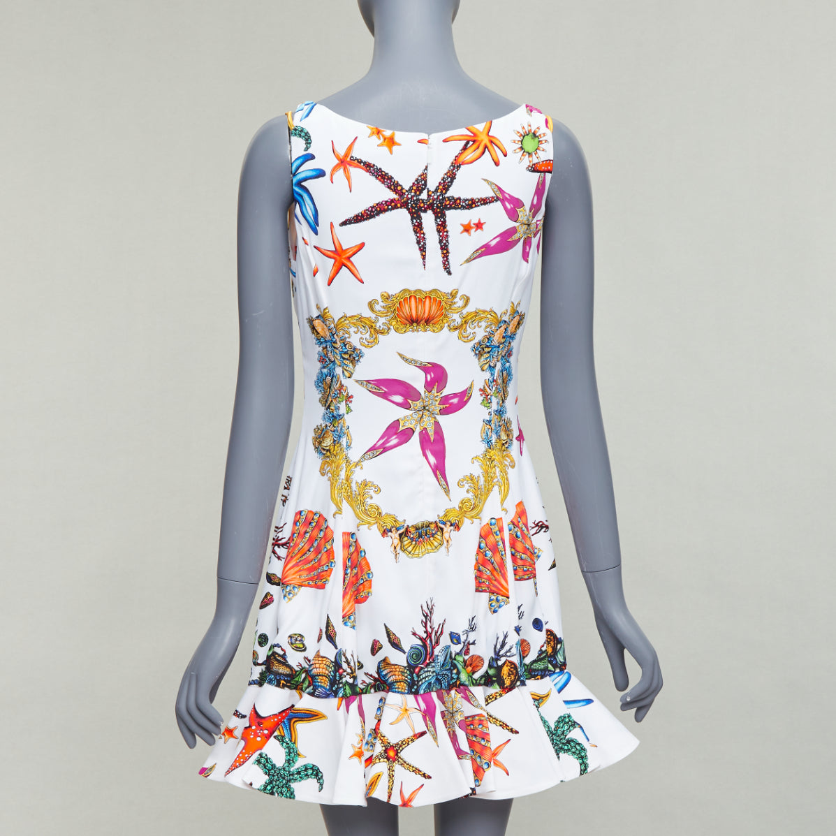 Versace Starfish Flounce Dress - Side view