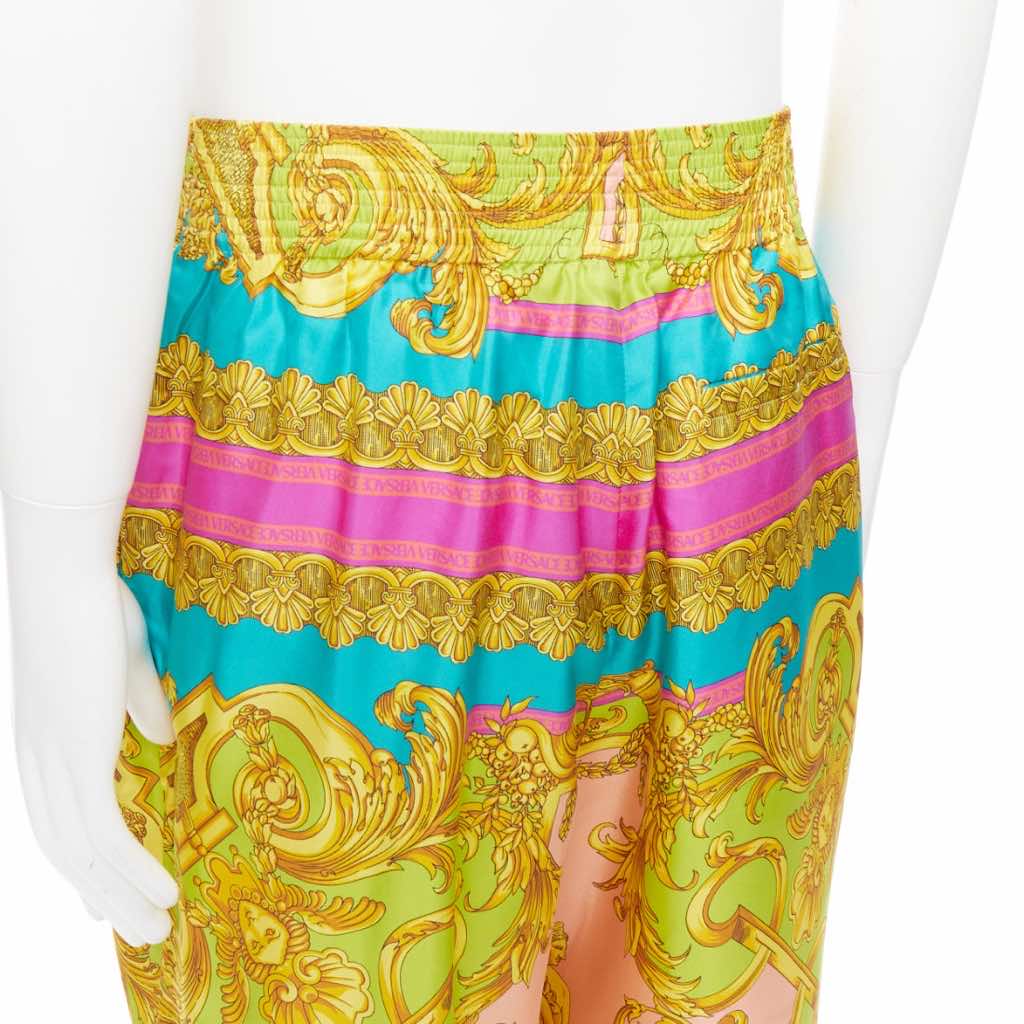Versace Barocco Silk Pants - Detail 2