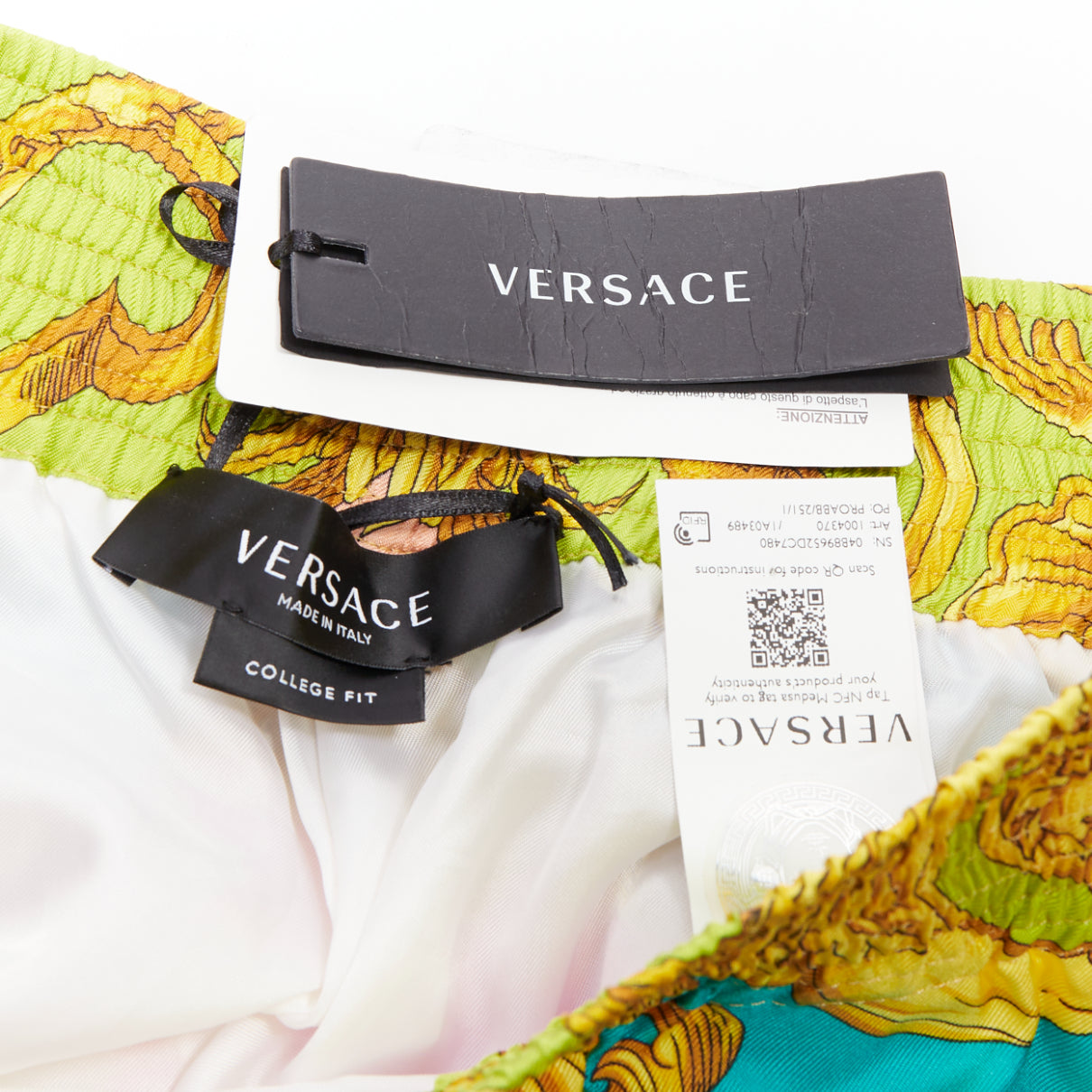 Versace Barocco Silk Pants - Image 10