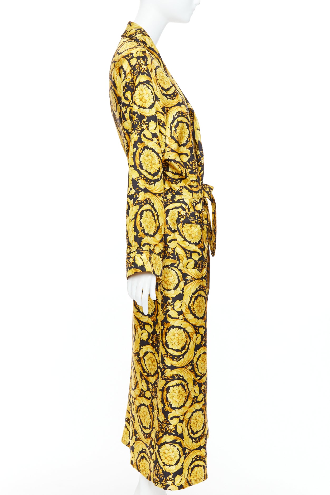 Versace Gold Black Robe - 4