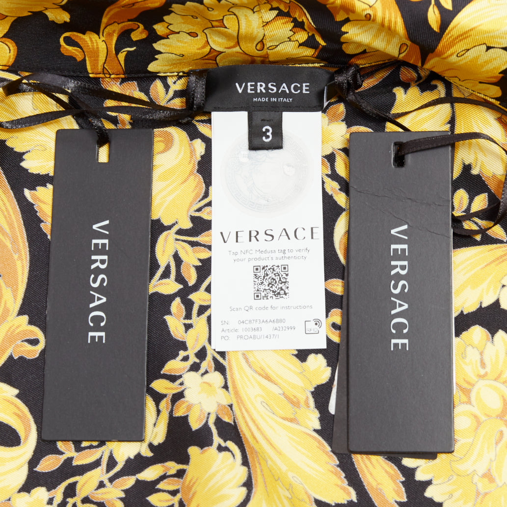 Versace Gold Black Robe - Image 10