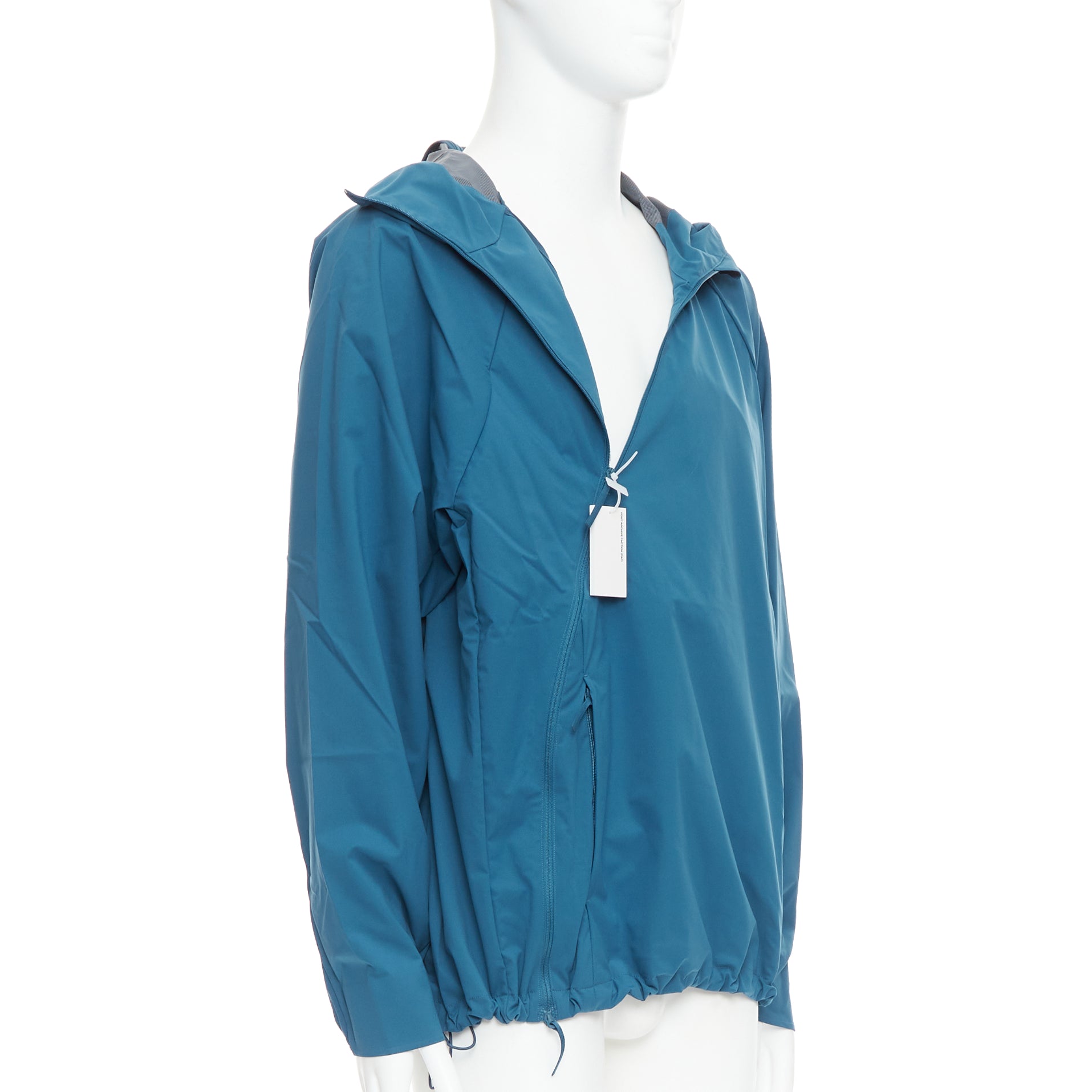 Post Archive Faction Teal Zip Jacket - Image 6