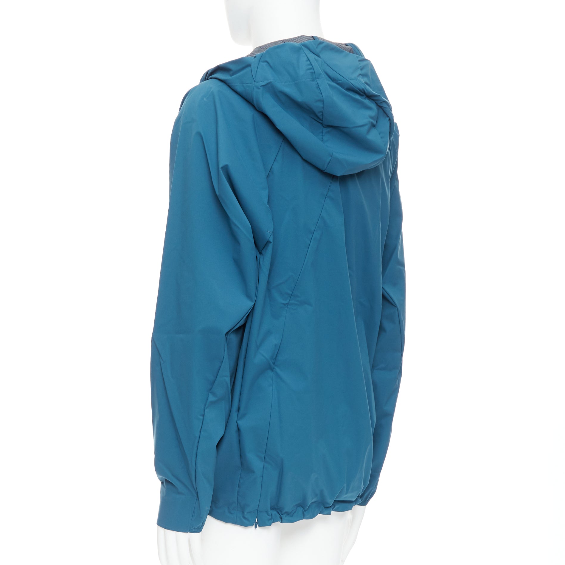 Post Archive Faction Teal Zip Jacket - Detail 1