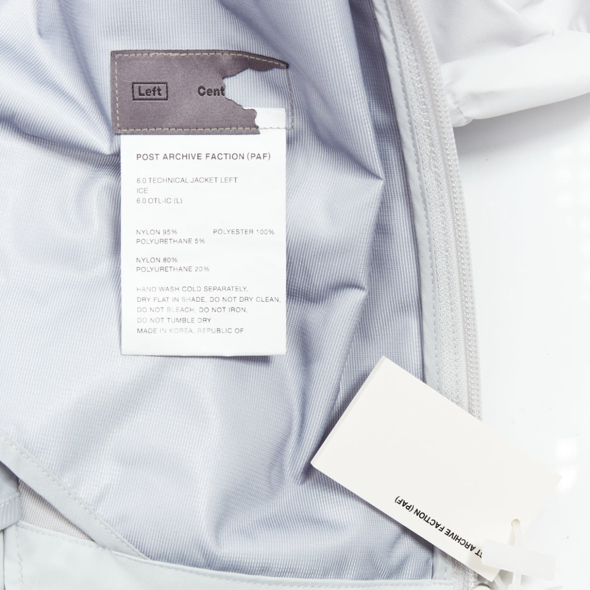 Post Archive Faction Ice Track Jacket - Image 11