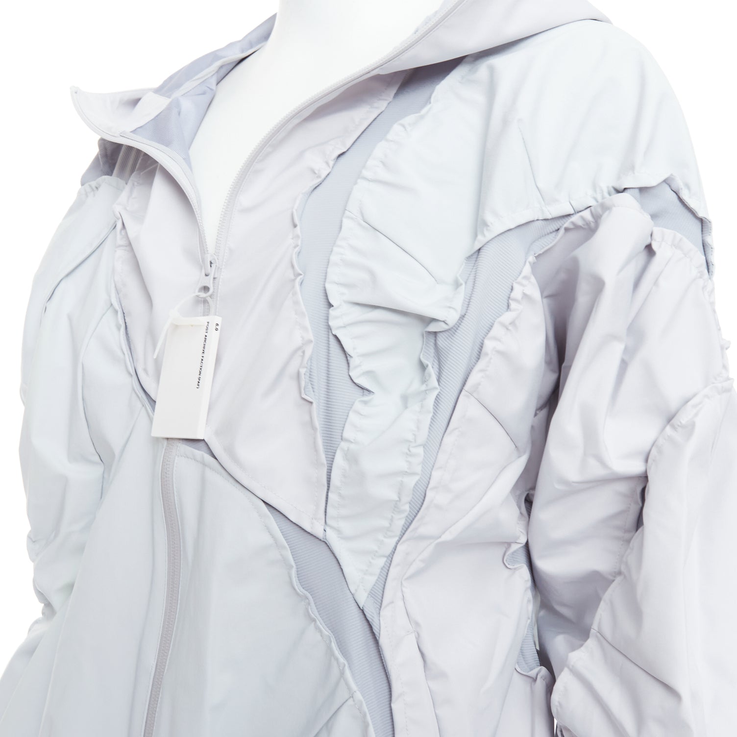 Post Archive Faction Ice Track Jacket - Back view