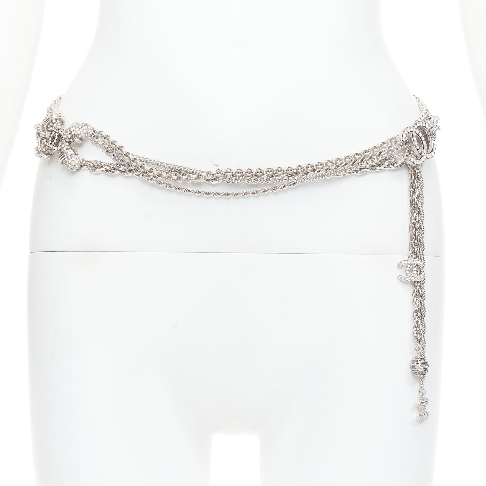 Chanel Rare chain charm belt