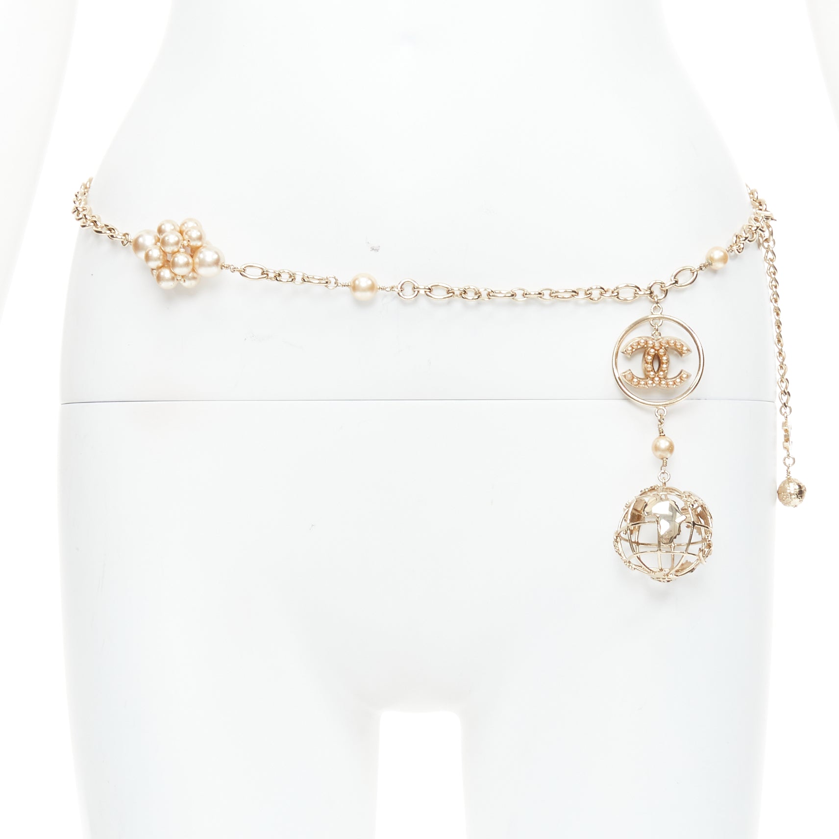 Chanel CC Globe Chain Belt