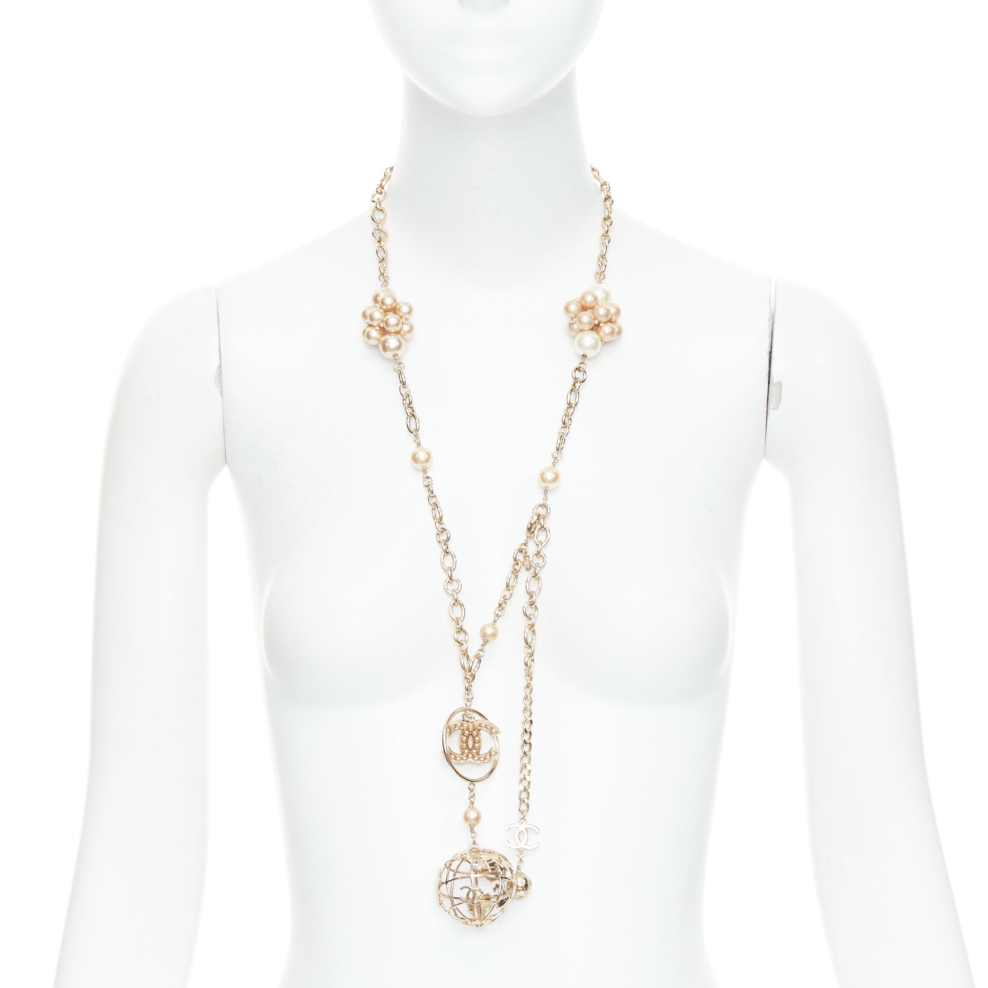 Chanel CC Globe Chain Belt - Back view