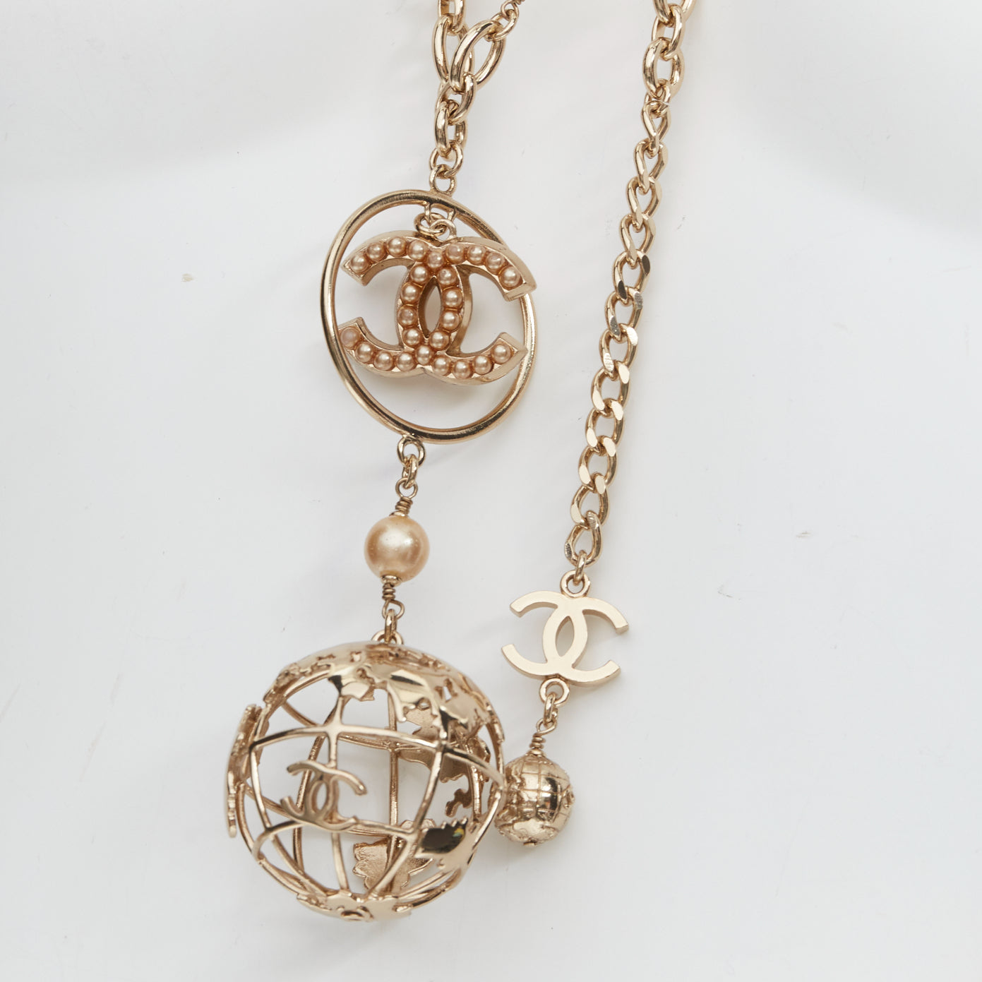 Chanel CC Globe Chain Belt - 4