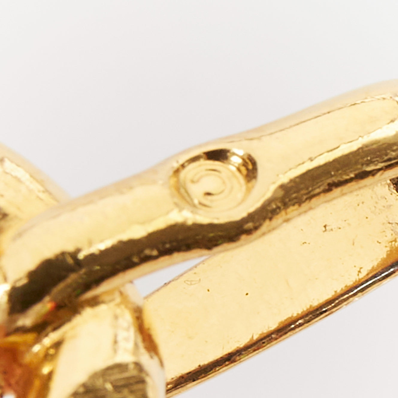 Chanel CC Coin Chain Belt - Side view