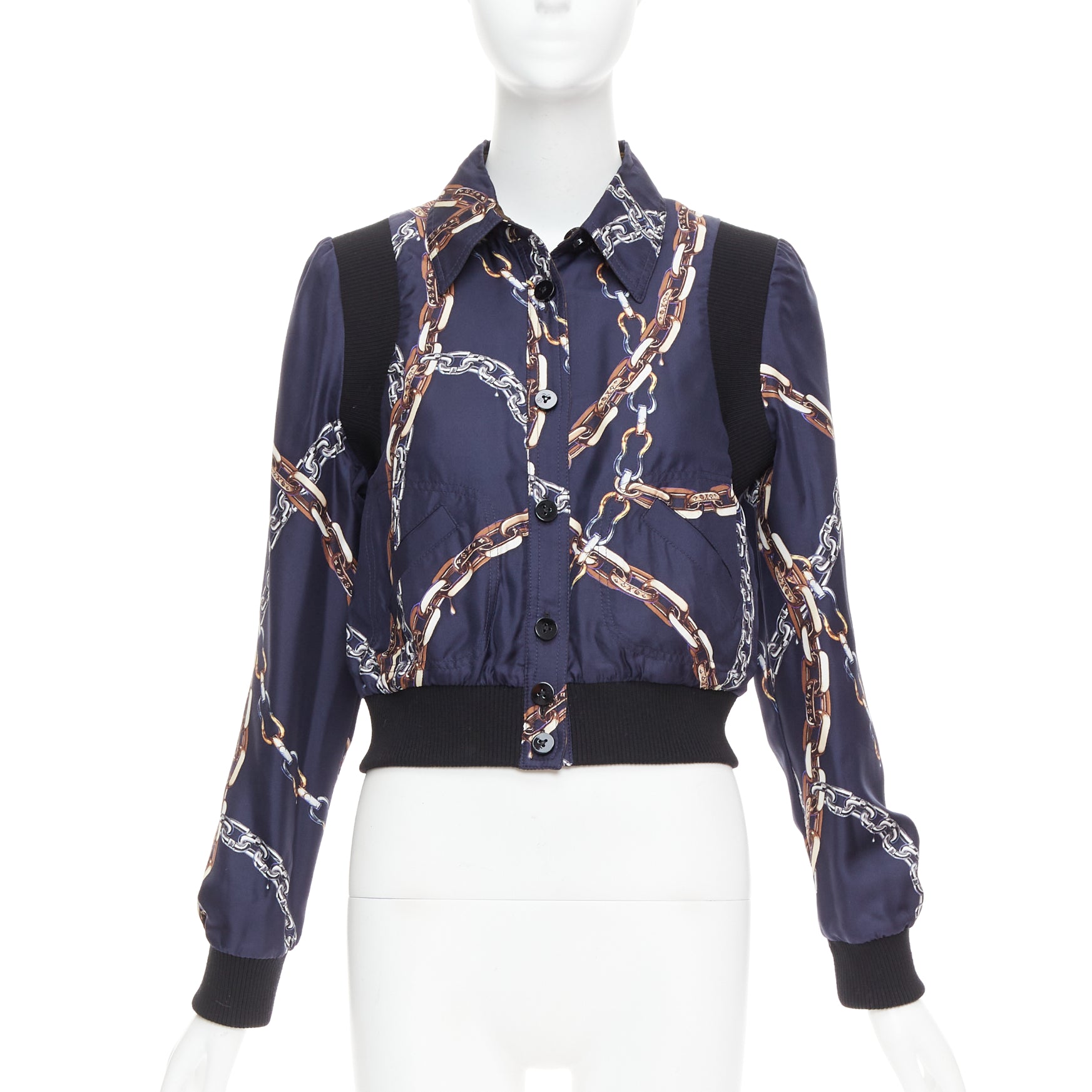 Louis Vuitton LV Monogram Bomber Jacket - Back view