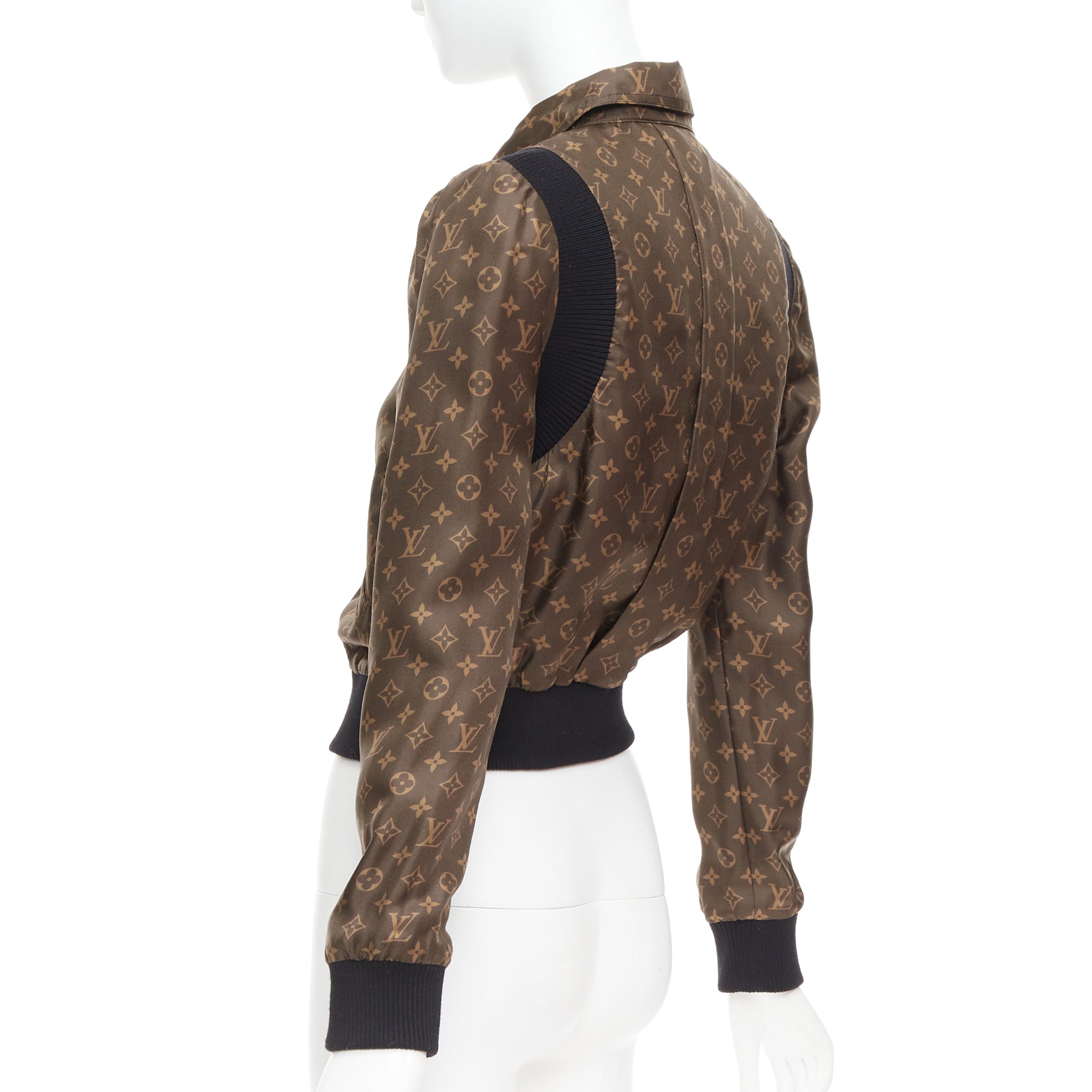 Louis Vuitton LV Monogram Bomber Jacket - Image 13