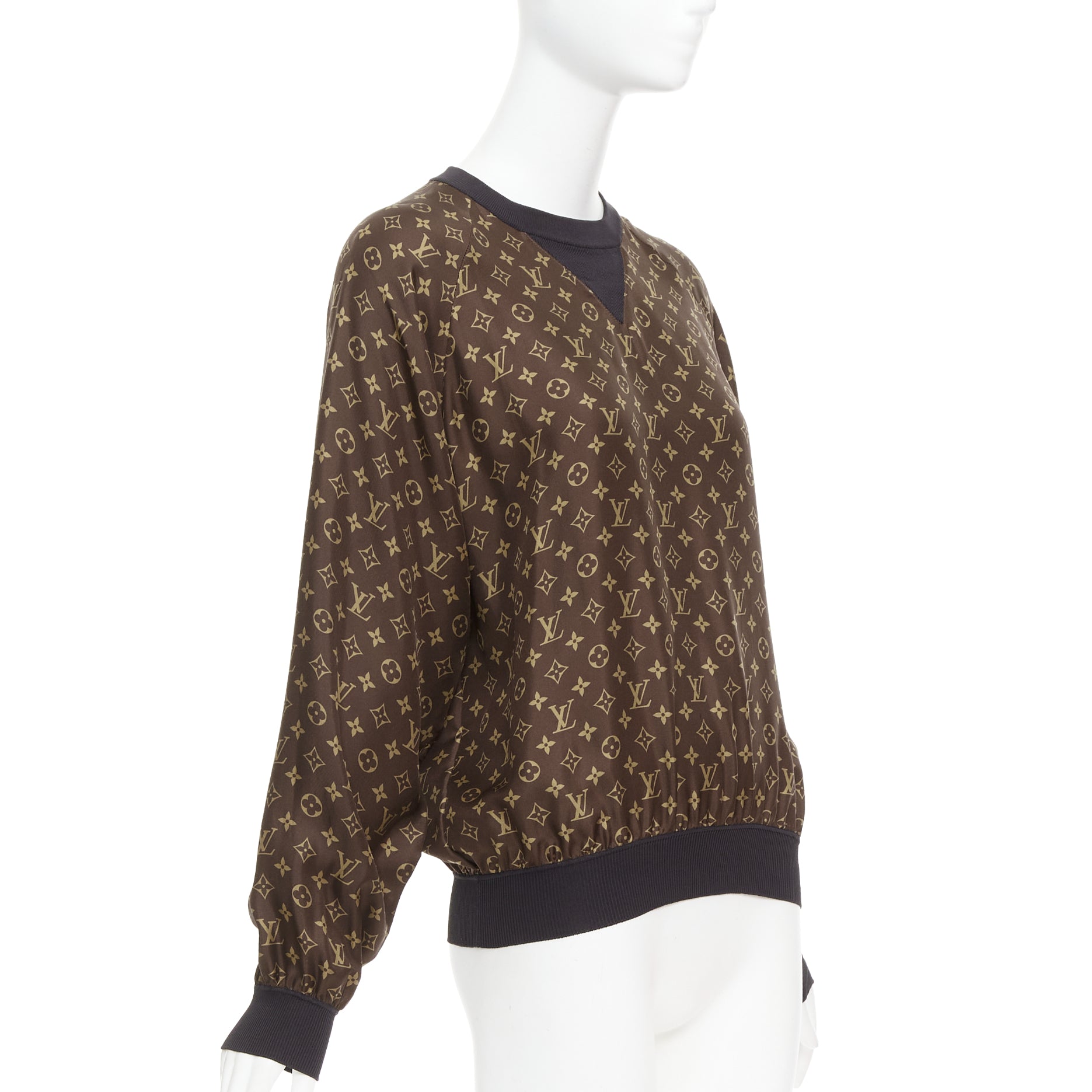 Louis Vuitton Silk Monogram Sweater - Image 6