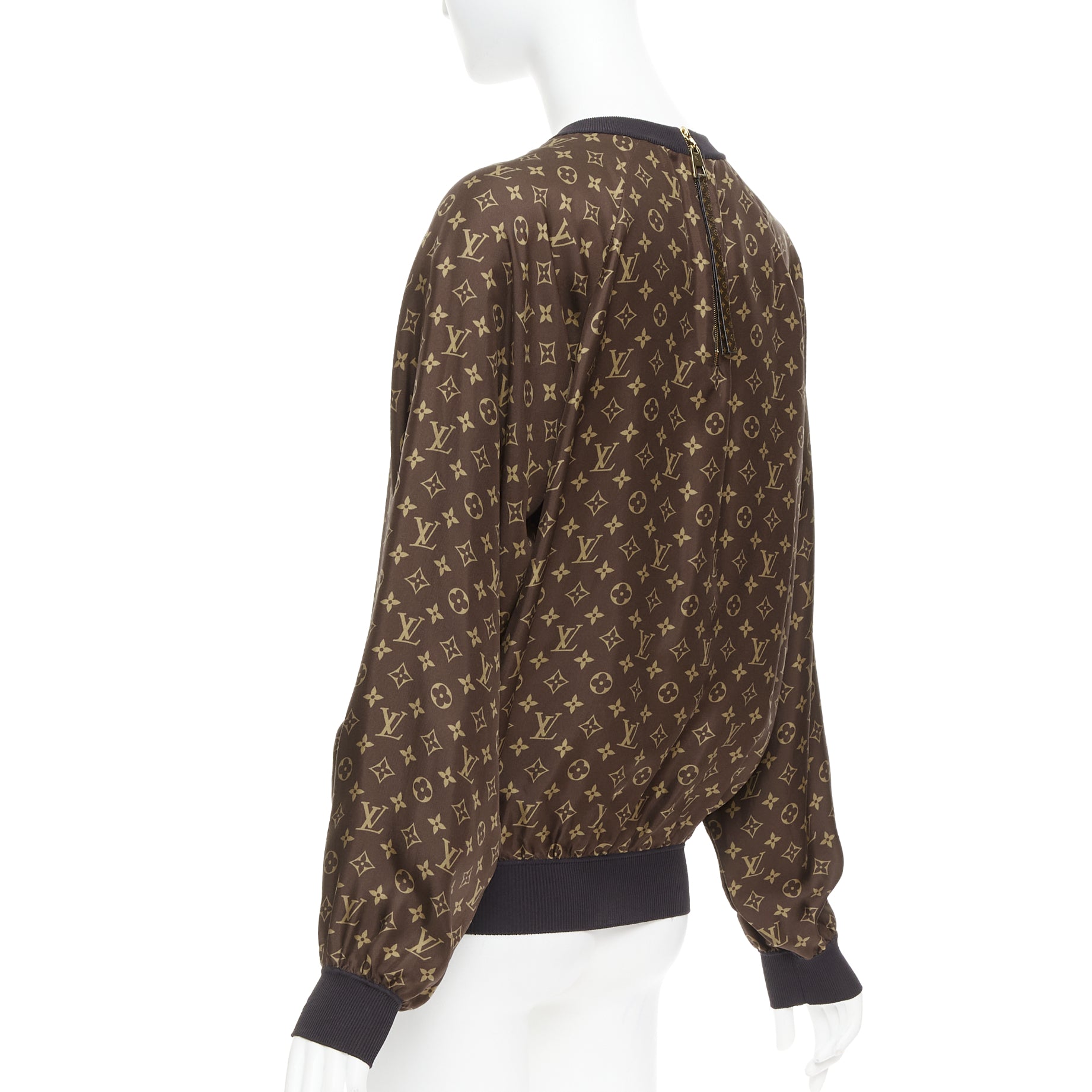 Louis Vuitton Silk Monogram Sweater - Detail 1