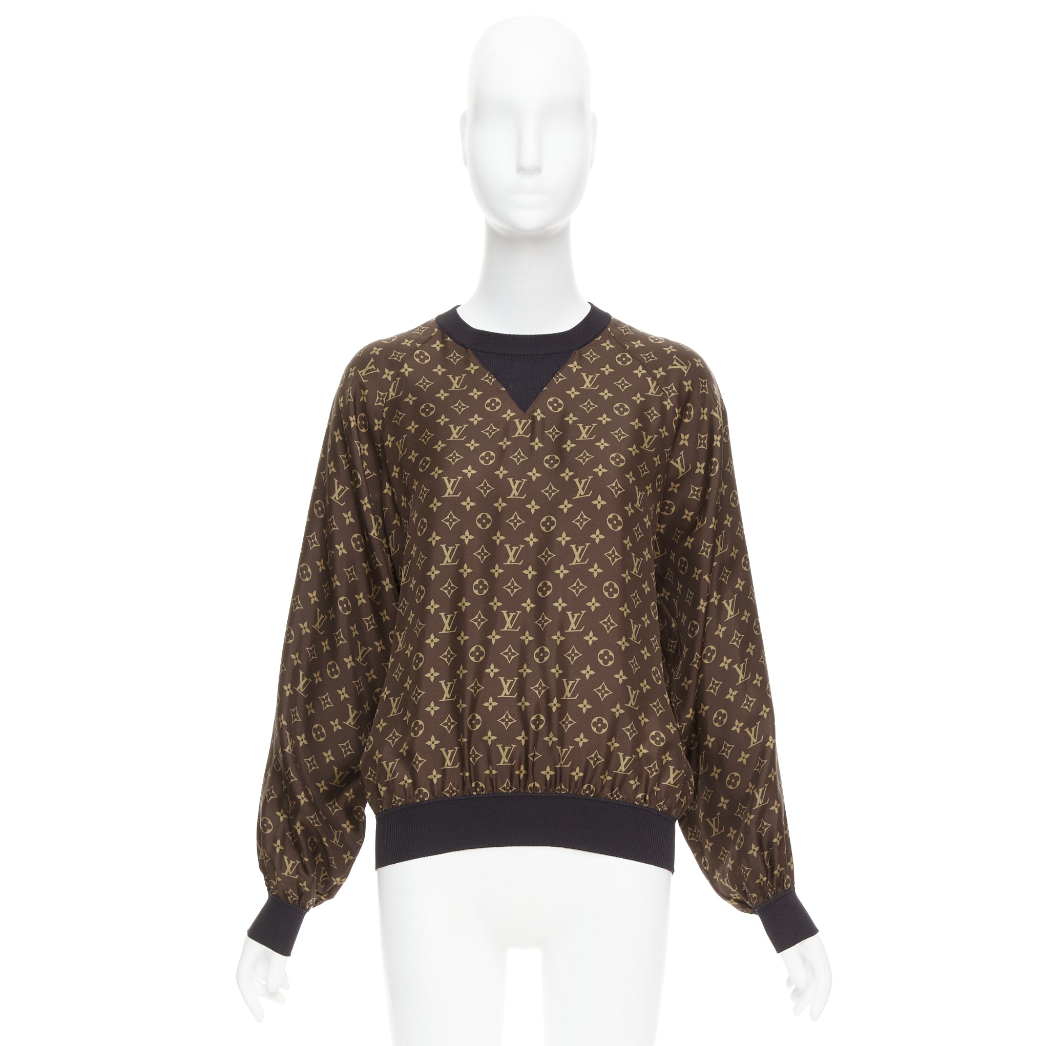 Louis Vuitton Silk Monogram Sweater - Image 11