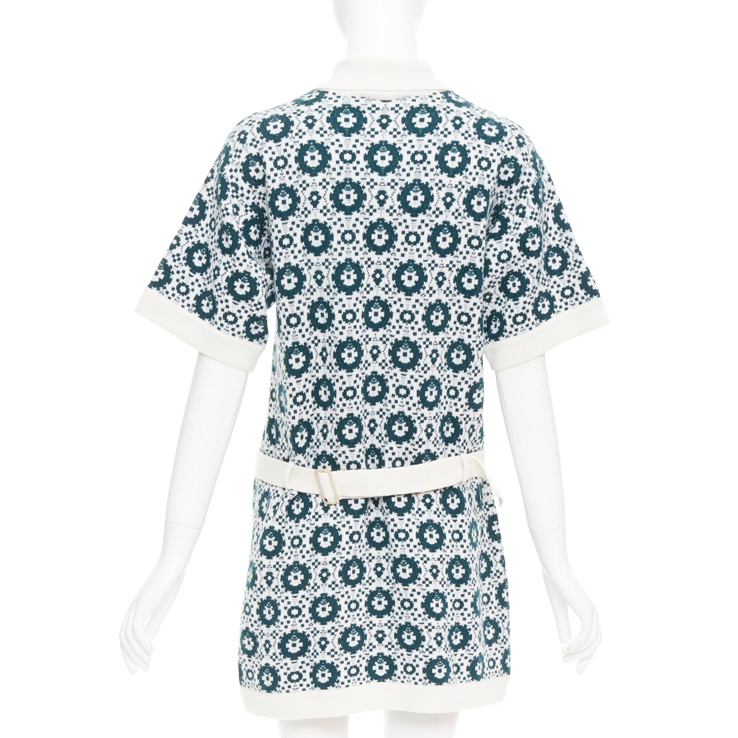 Chanel Mosaic Polo Dress - Side view