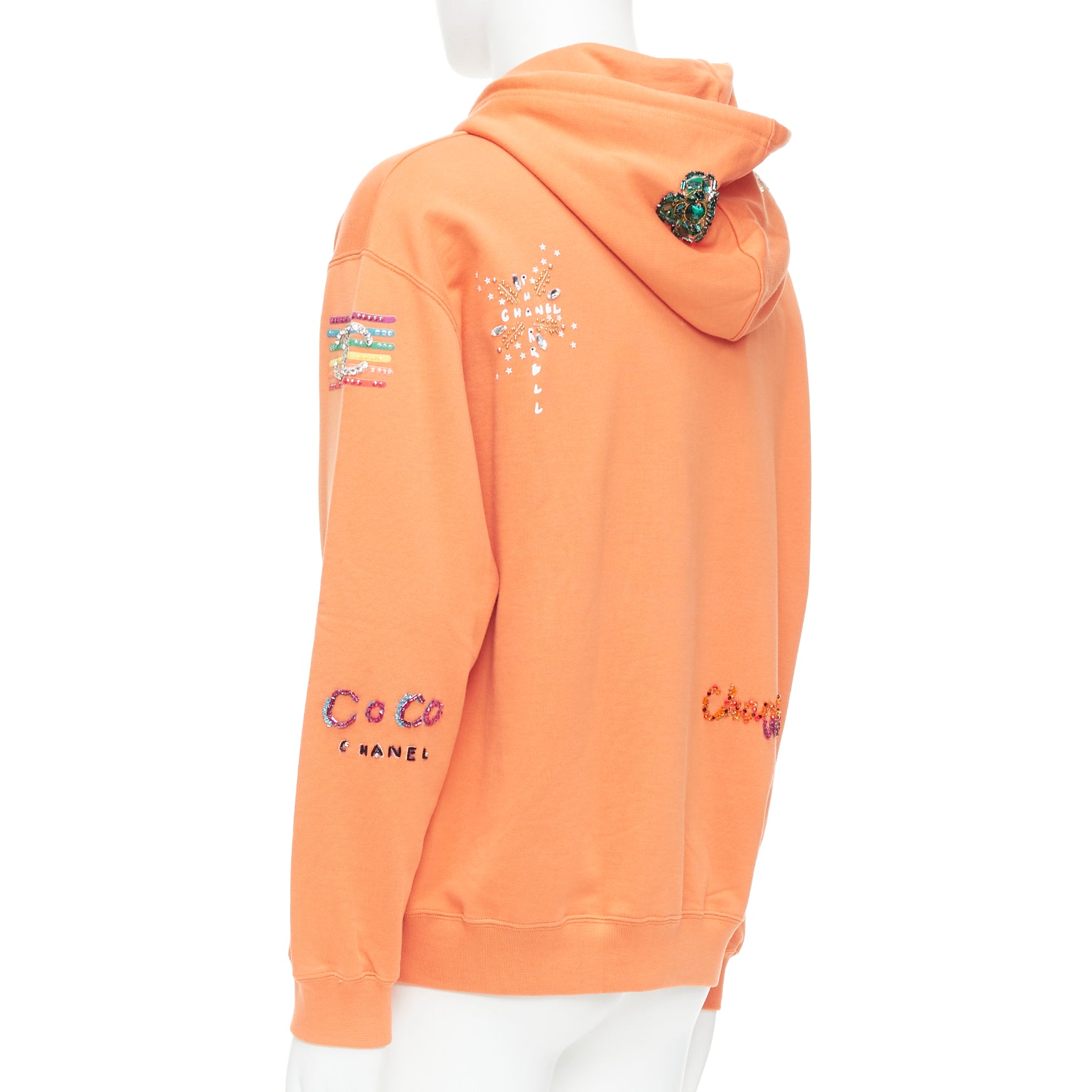 Chanel Crystal Embroidered Hoodie - Detail 1