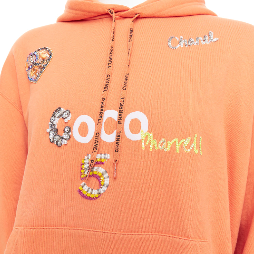 Chanel Crystal Embroidered Hoodie - Detail 2