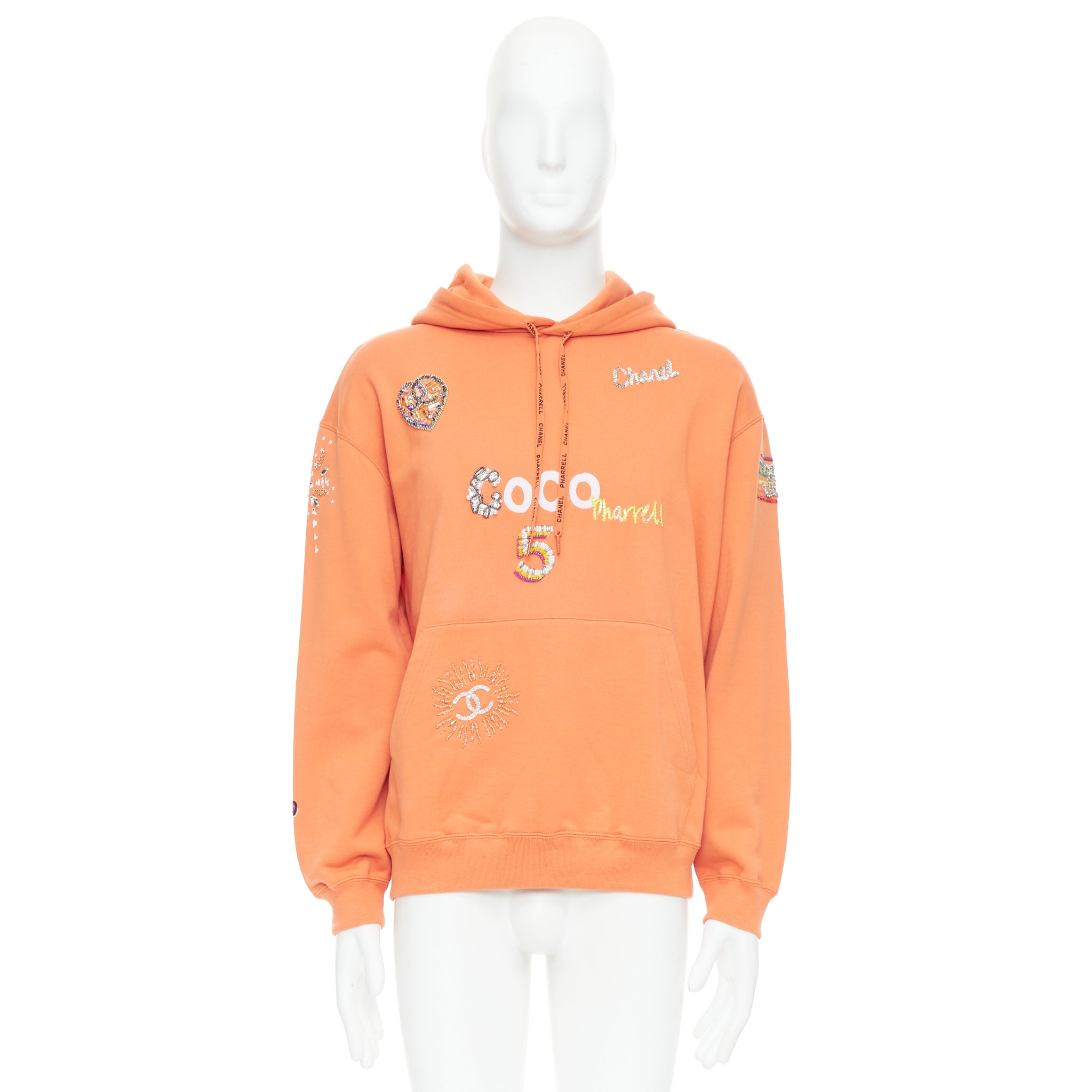 Chanel Crystal Embroidered Hoodie - Image 12